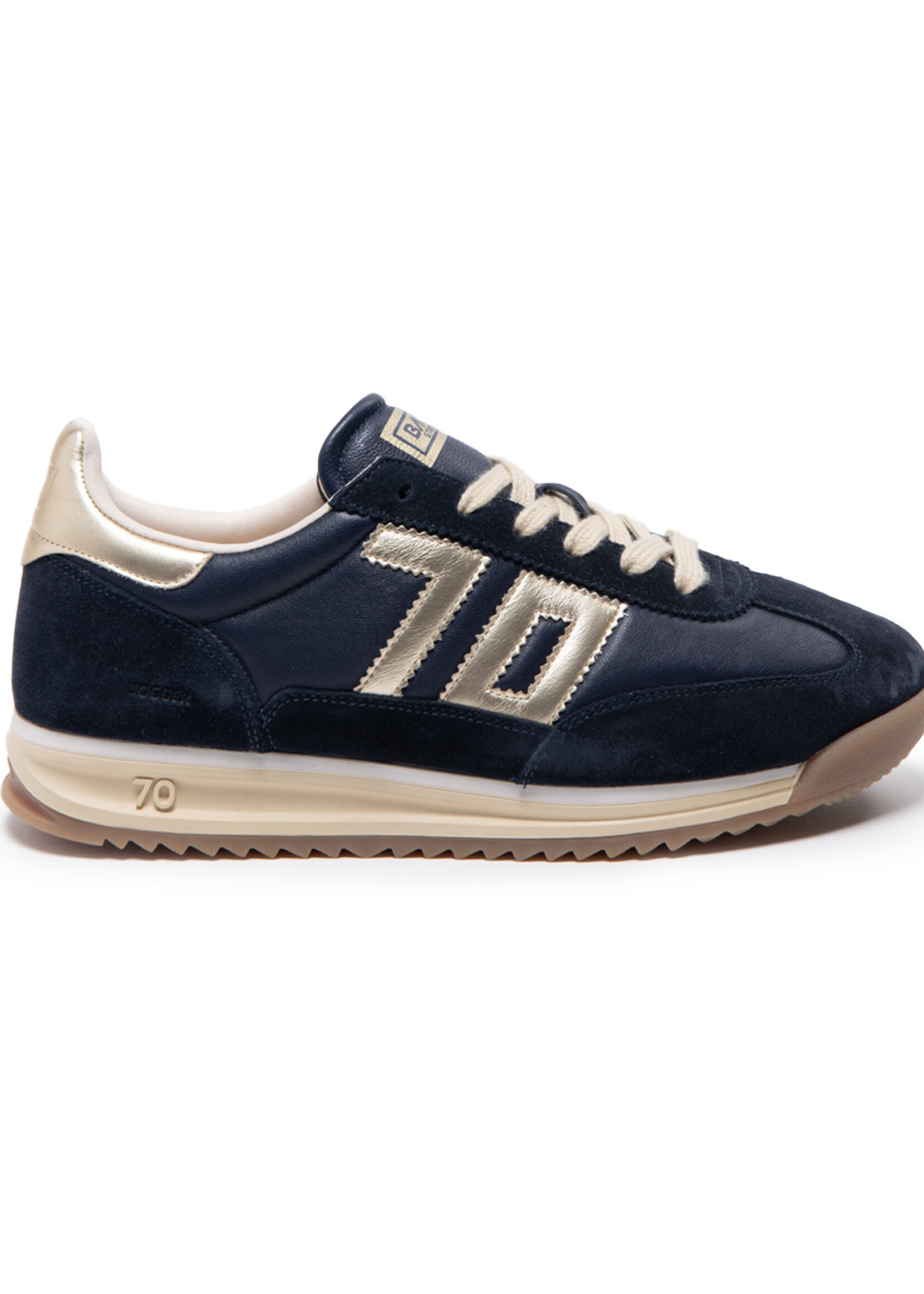 Back 70 Nappa Sponge - Suede Navy Gold