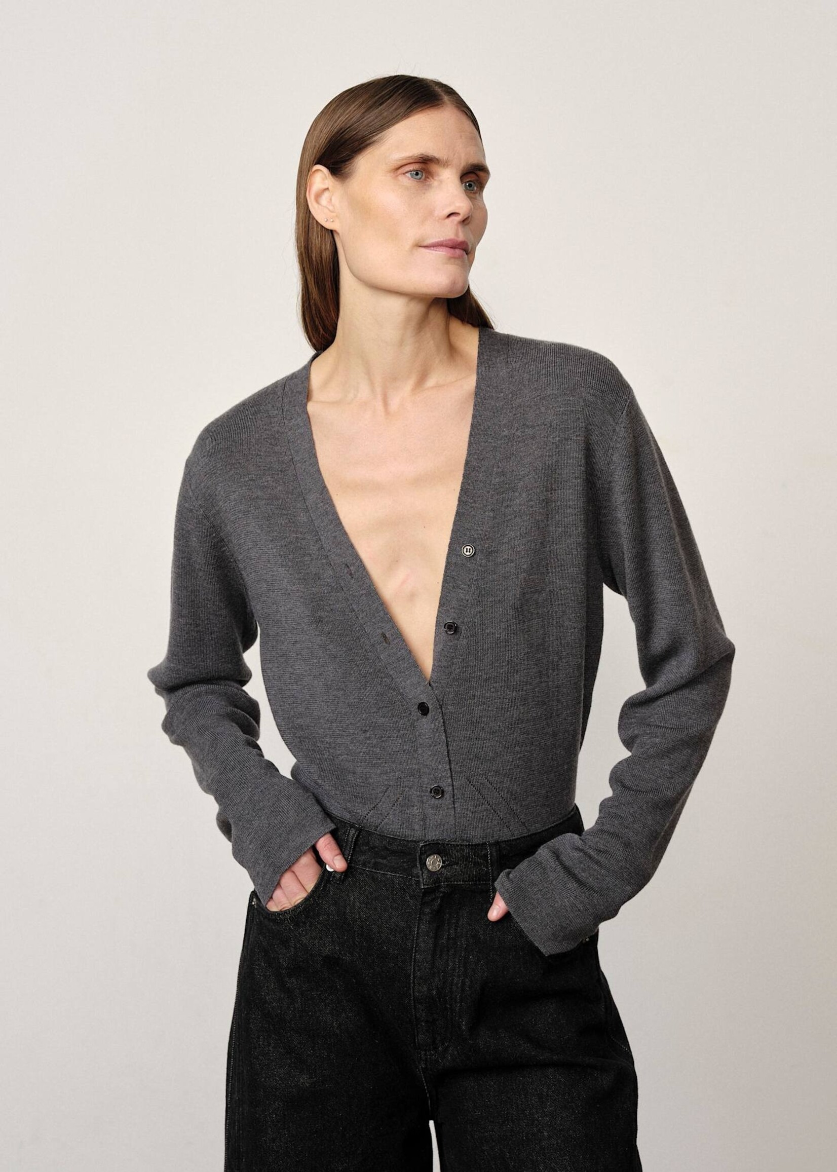Birgitte Herskind Anderson Knit Bodystocking - Grey