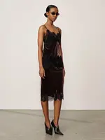 Birgitte Herskind Gilly Silk Blend Top - Brown