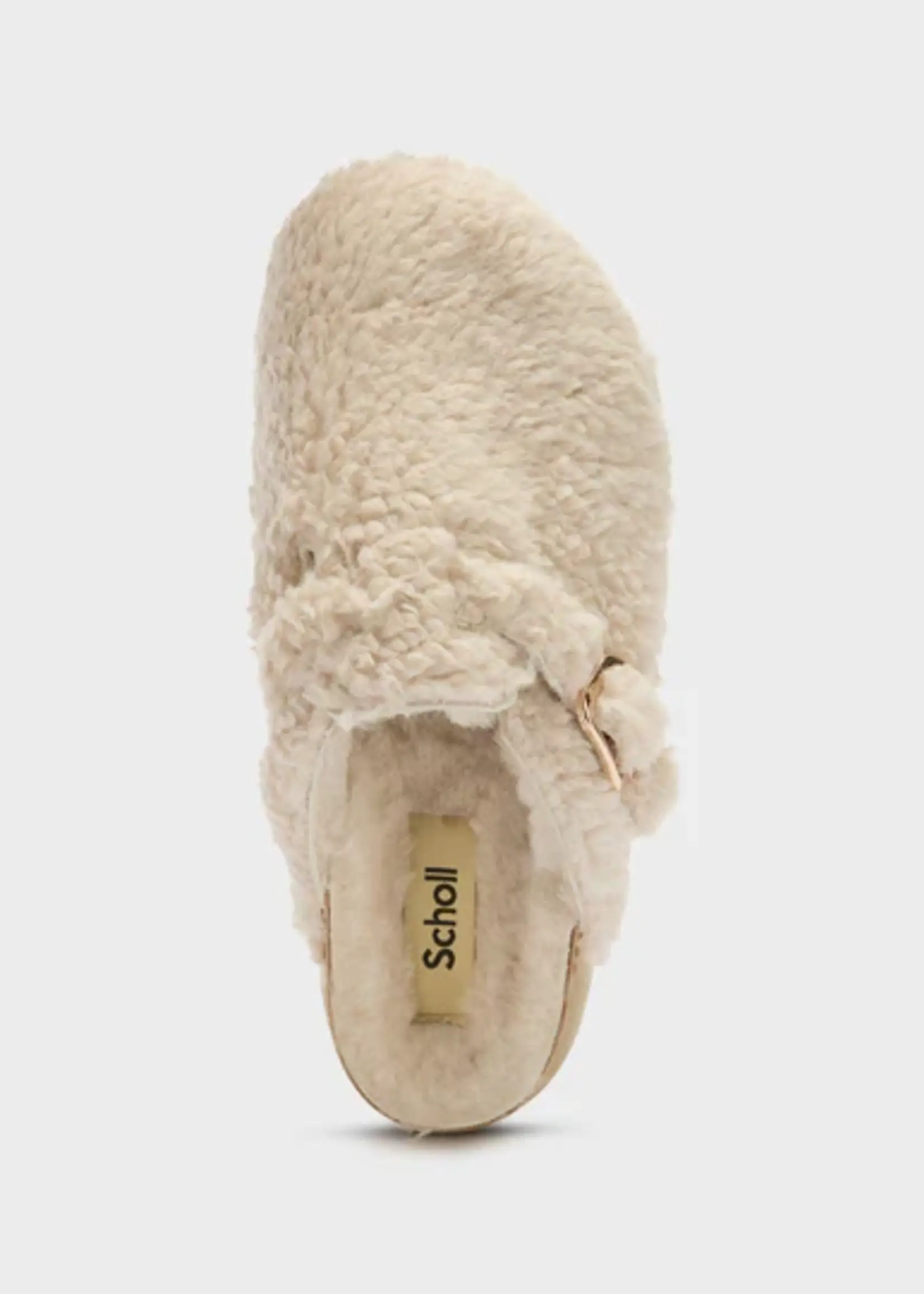 Scholl Fae Chunky FauSher2-W - Blanco Sporco