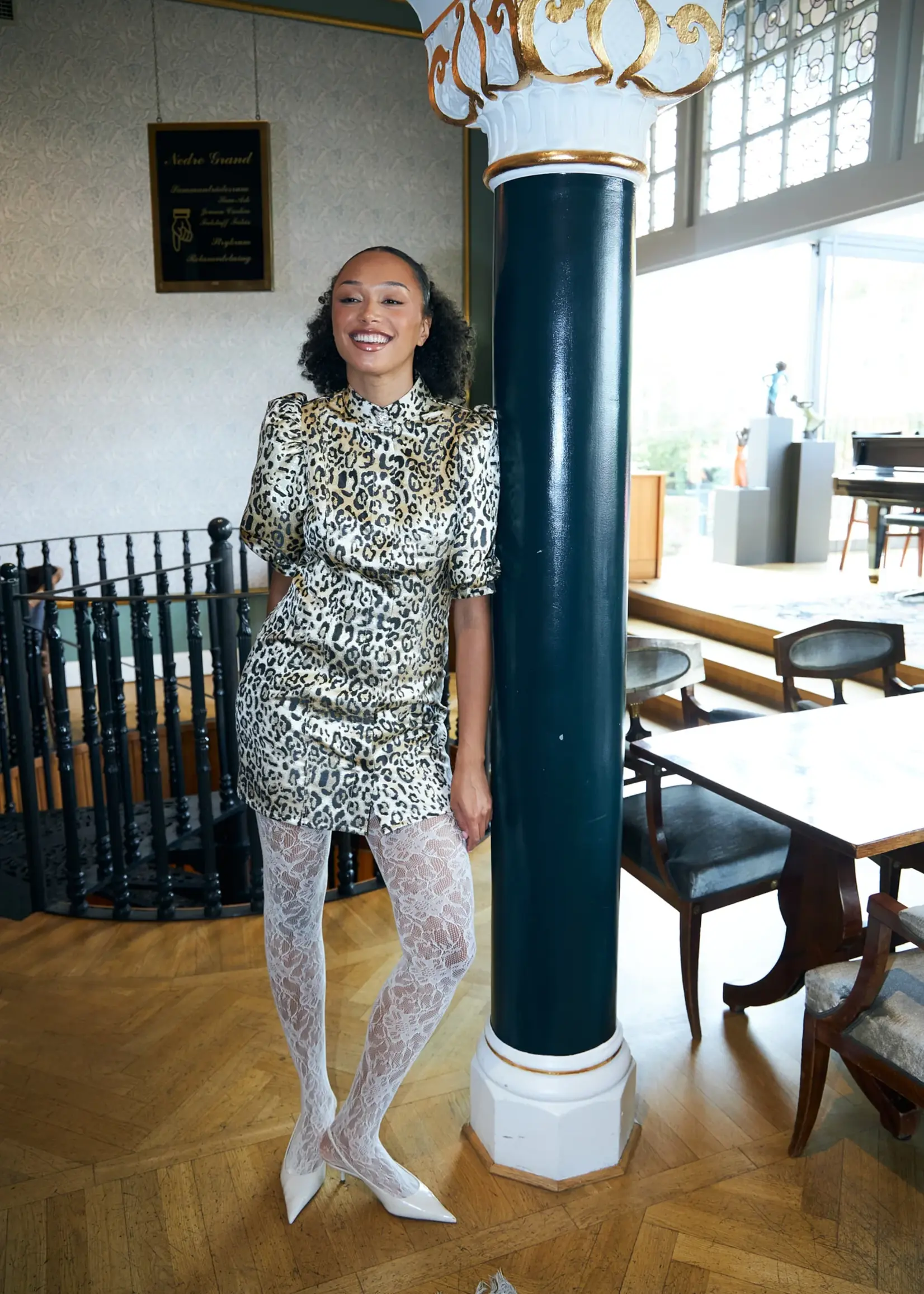 Crass Courtneycras Dress - Leo Jaquard