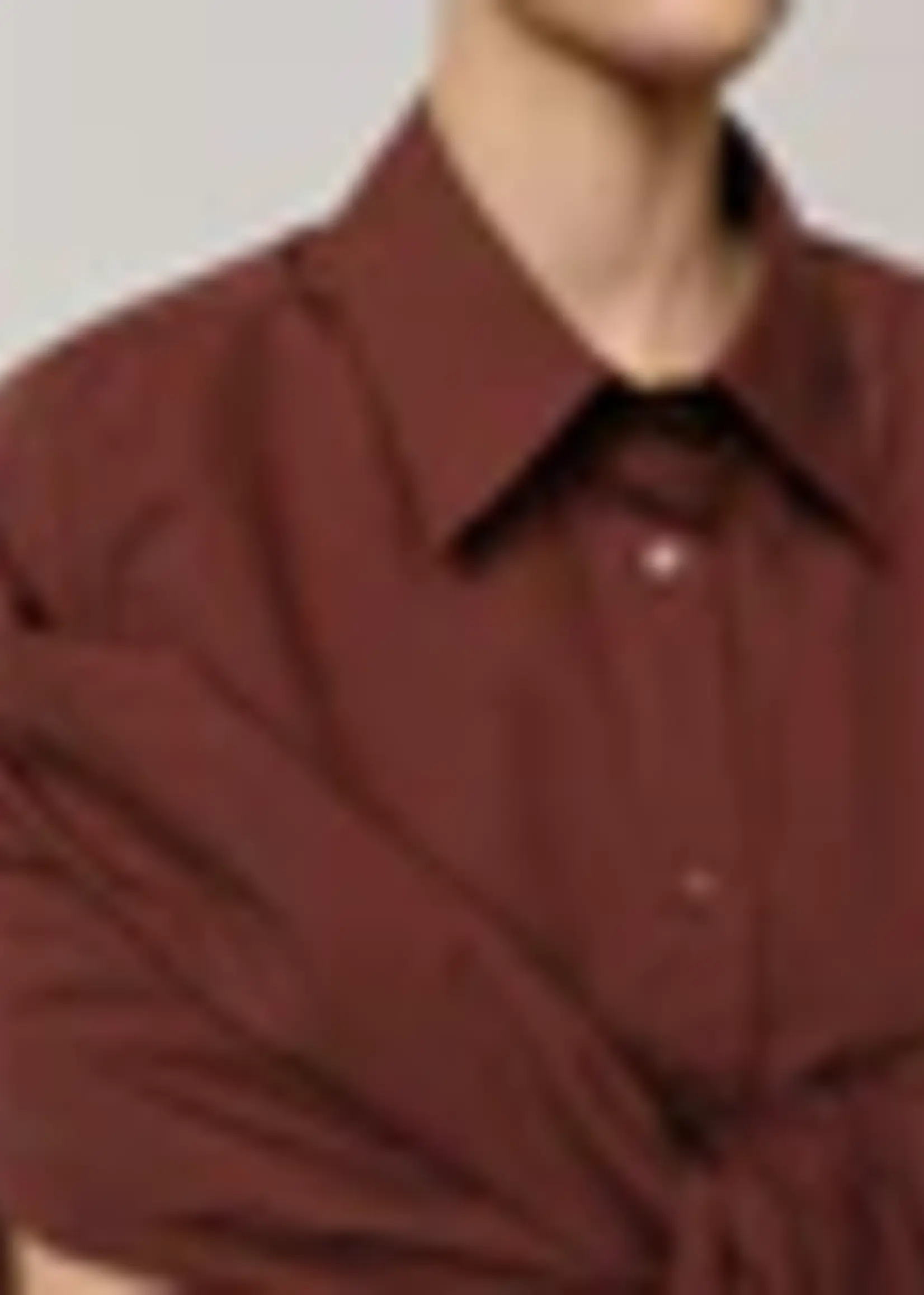 Birgitte Herskind Klara Shirt - Mahogany