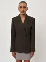 Birgitte Herskind Oprah Regular Blazer - Coffee Bean