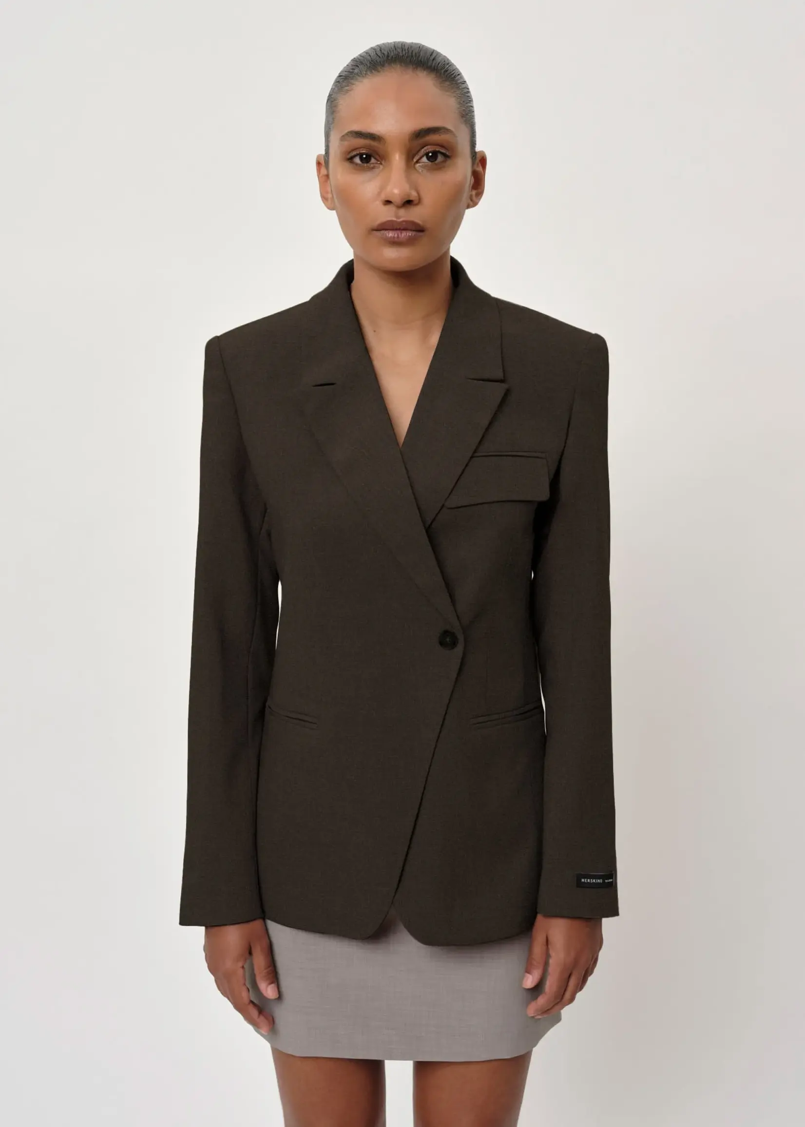 Birgitte Herskind Oprah Regular Blazer - Coffee Bean