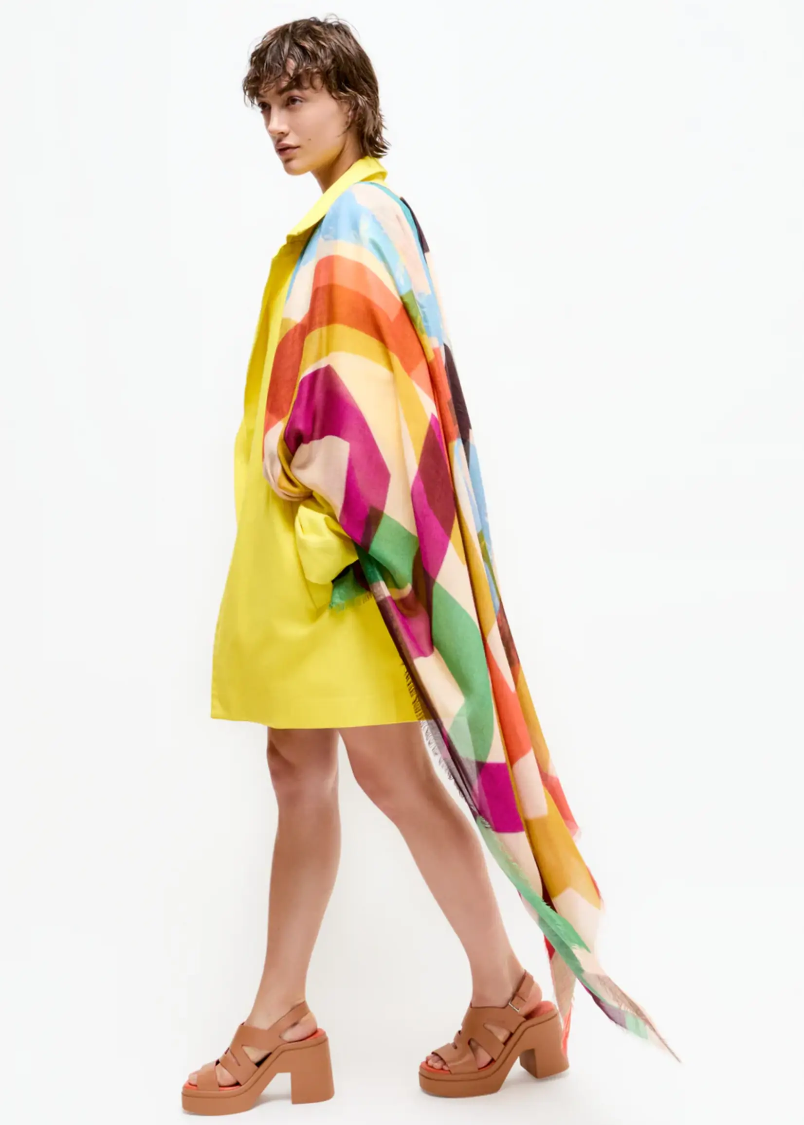 Talking Walls Ela Scarf - Carousel 140x140