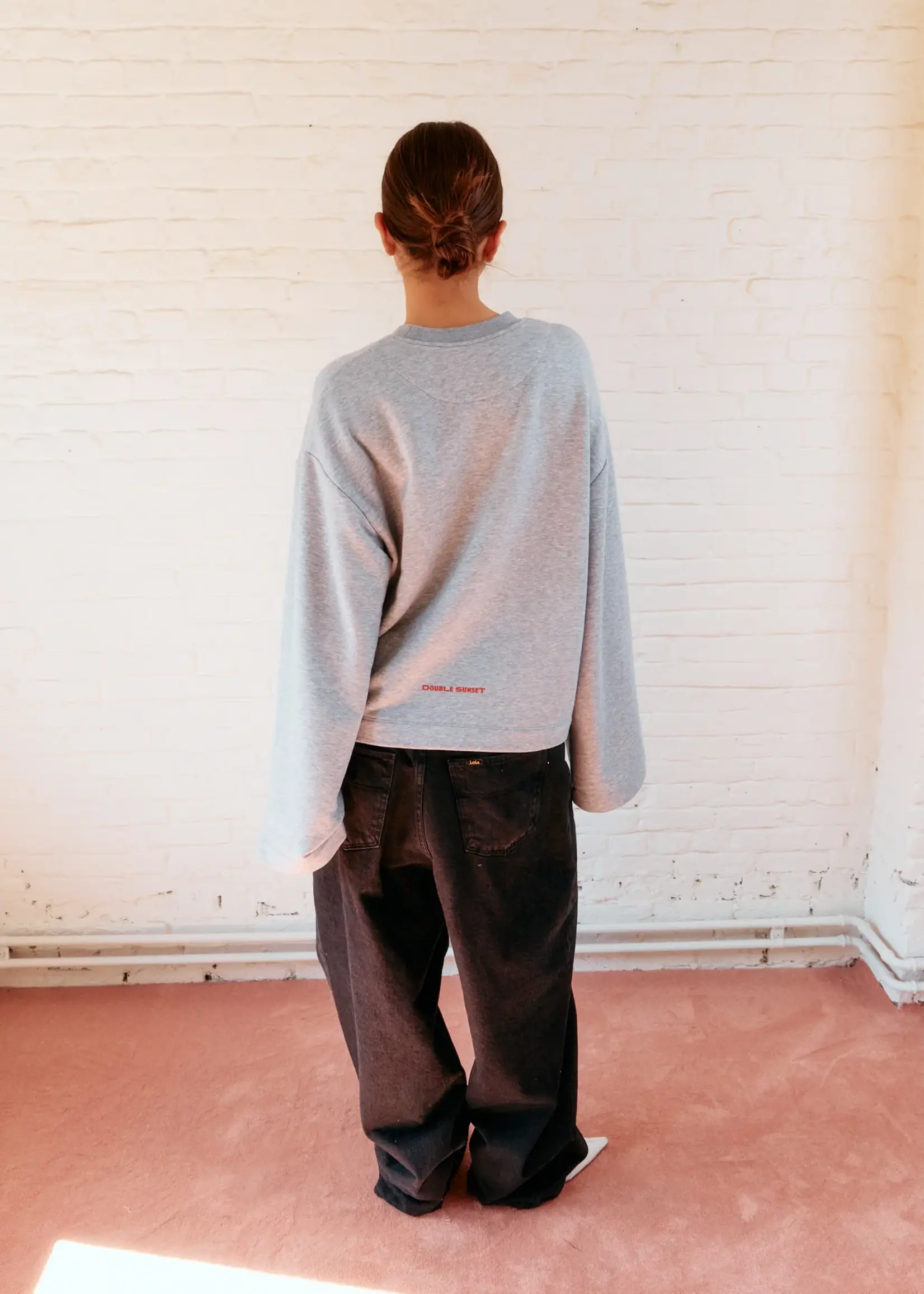Double Sunset The Wide Sweat - Grey