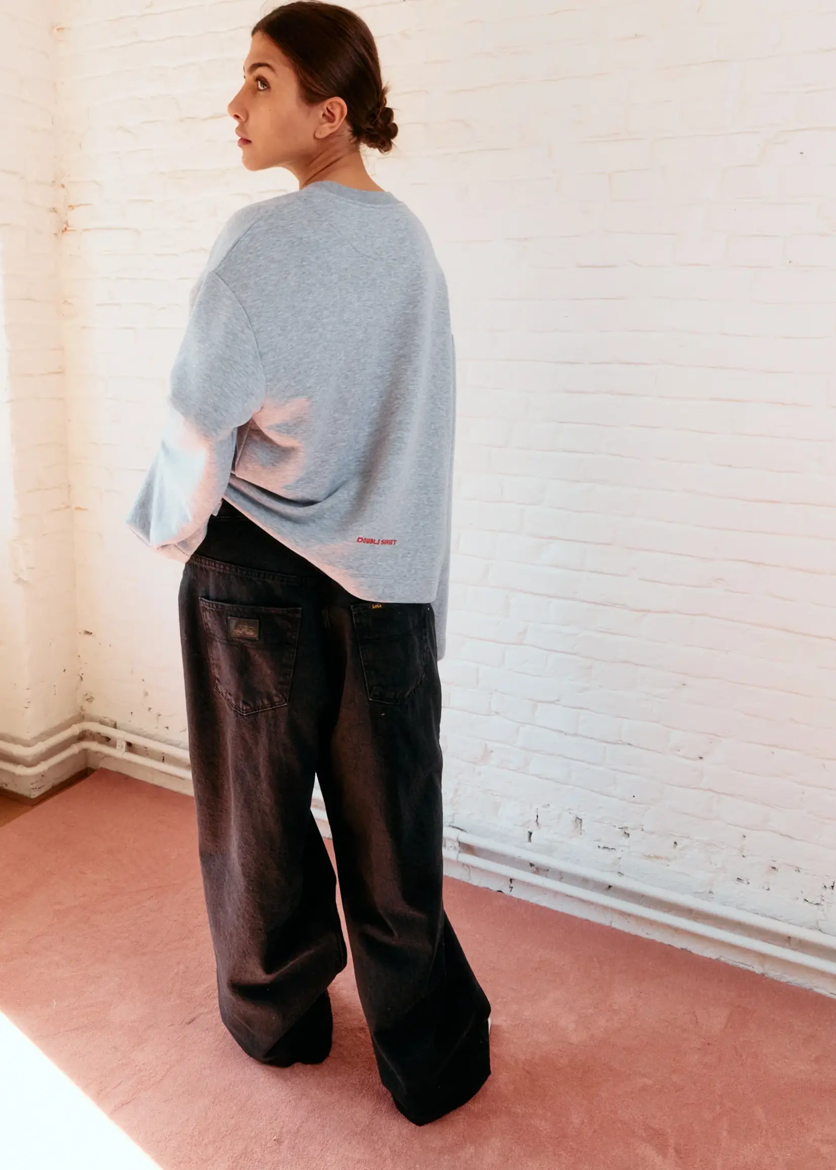 Double Sunset The Wide Sweat - Grey