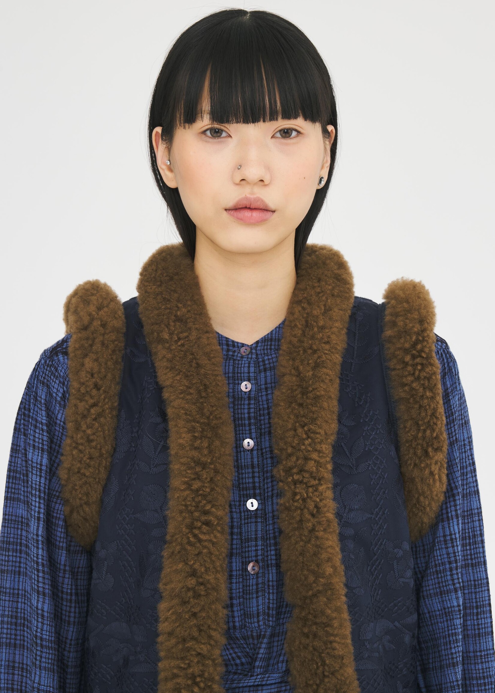 Antik Batik Hugo Gilet - Navy