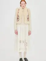 Antik Batik Magyar Gilet - Cream
