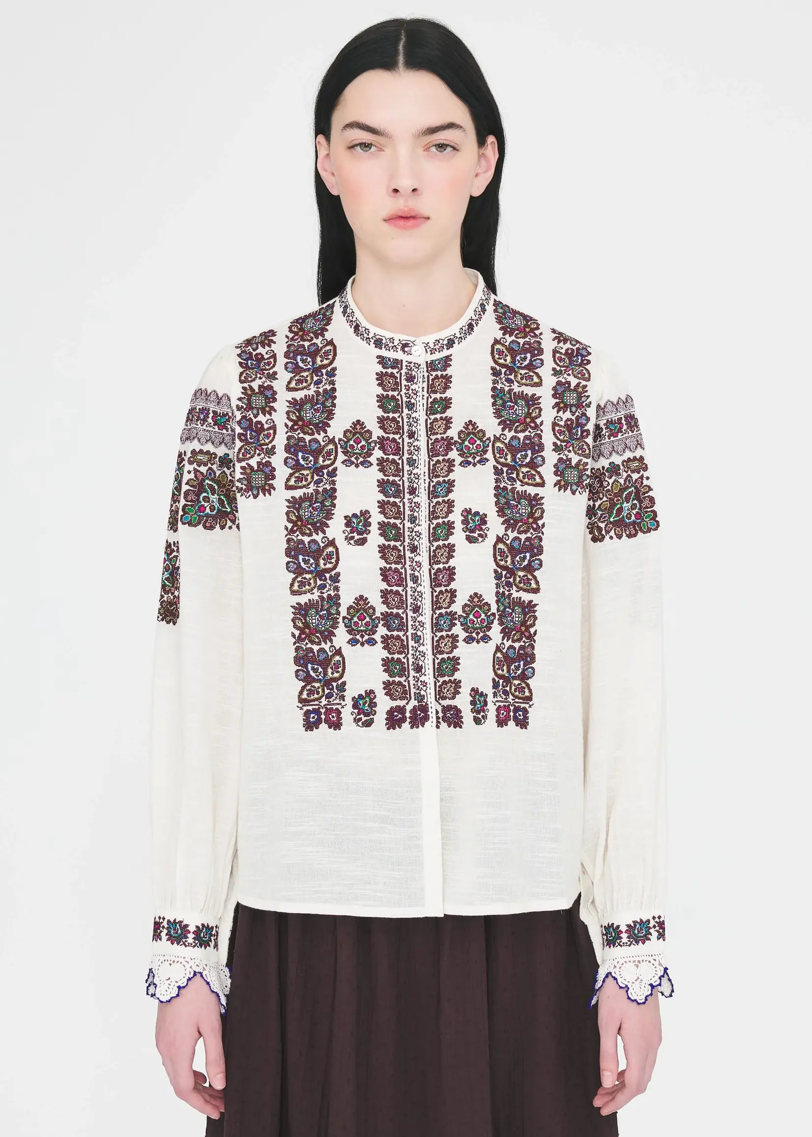 Antik Batik Tami Blouse - Cream