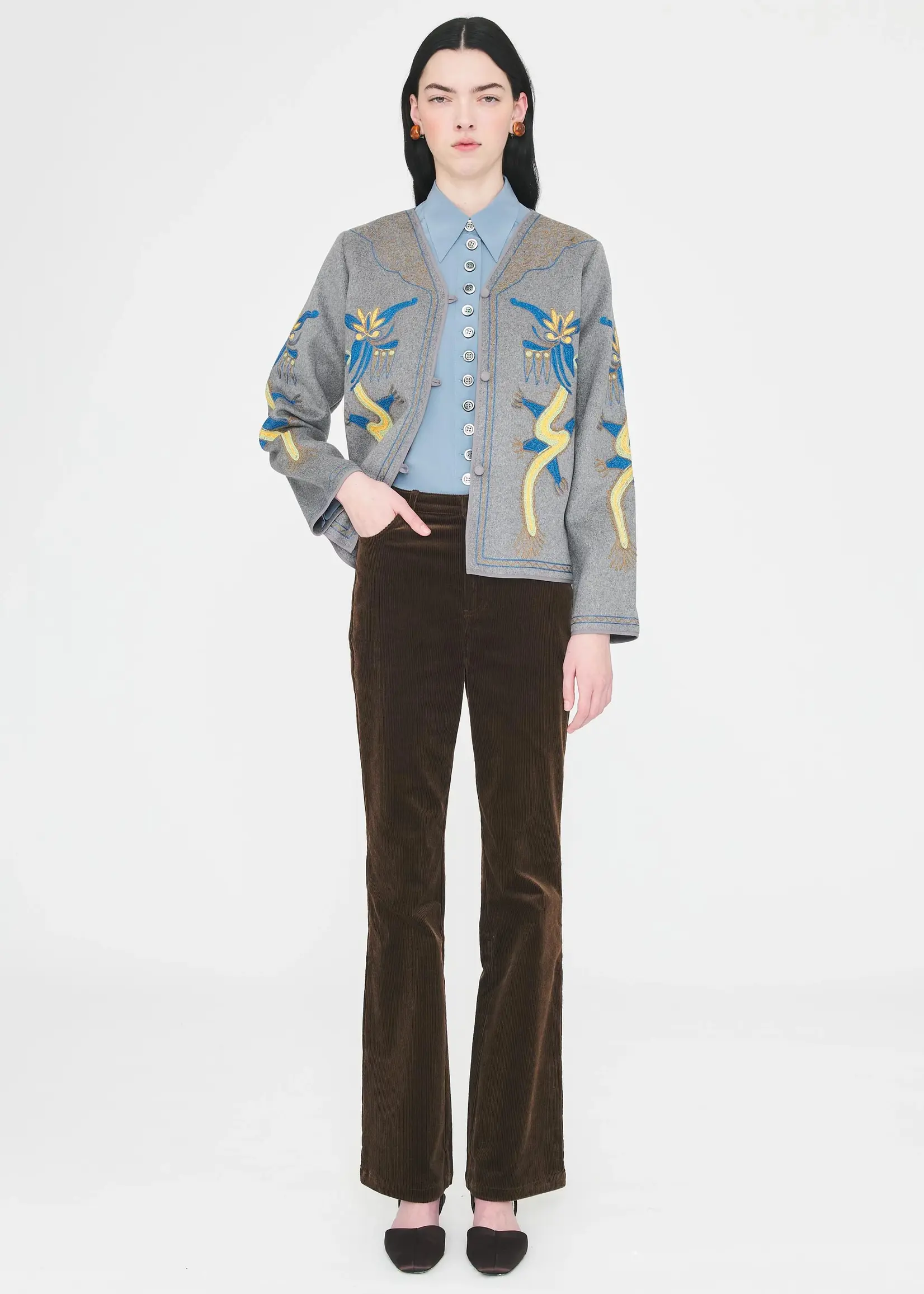 Antik Batik Tilto Pant - Brown