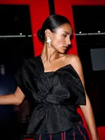 By-Bar Jula Bubble Top - Jet Black