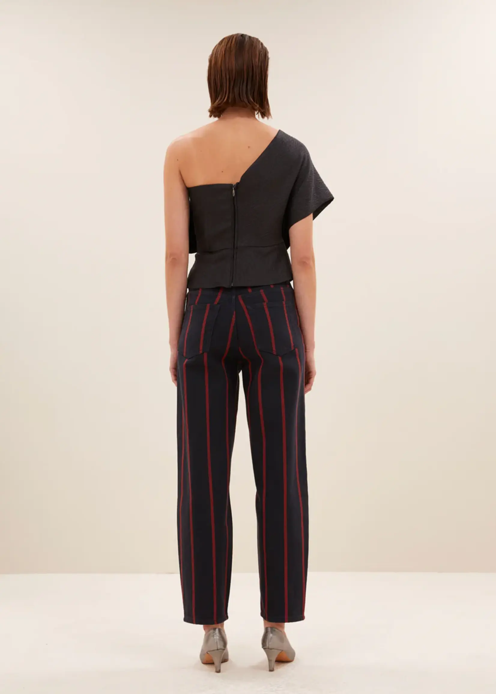 By-Bar Jula Bubble Top - Jet Black