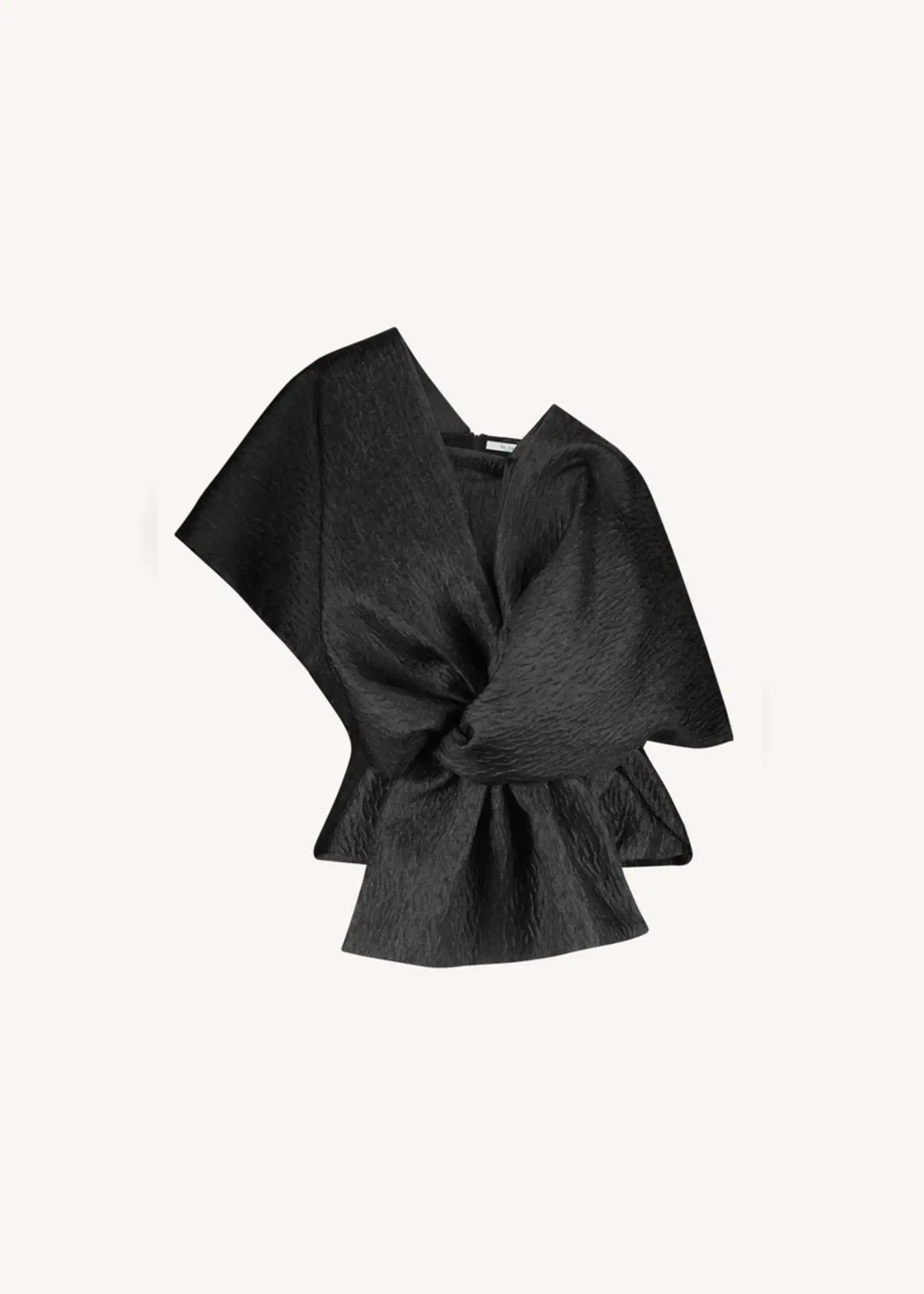 By-Bar Jula Bubble Top - Jet Black