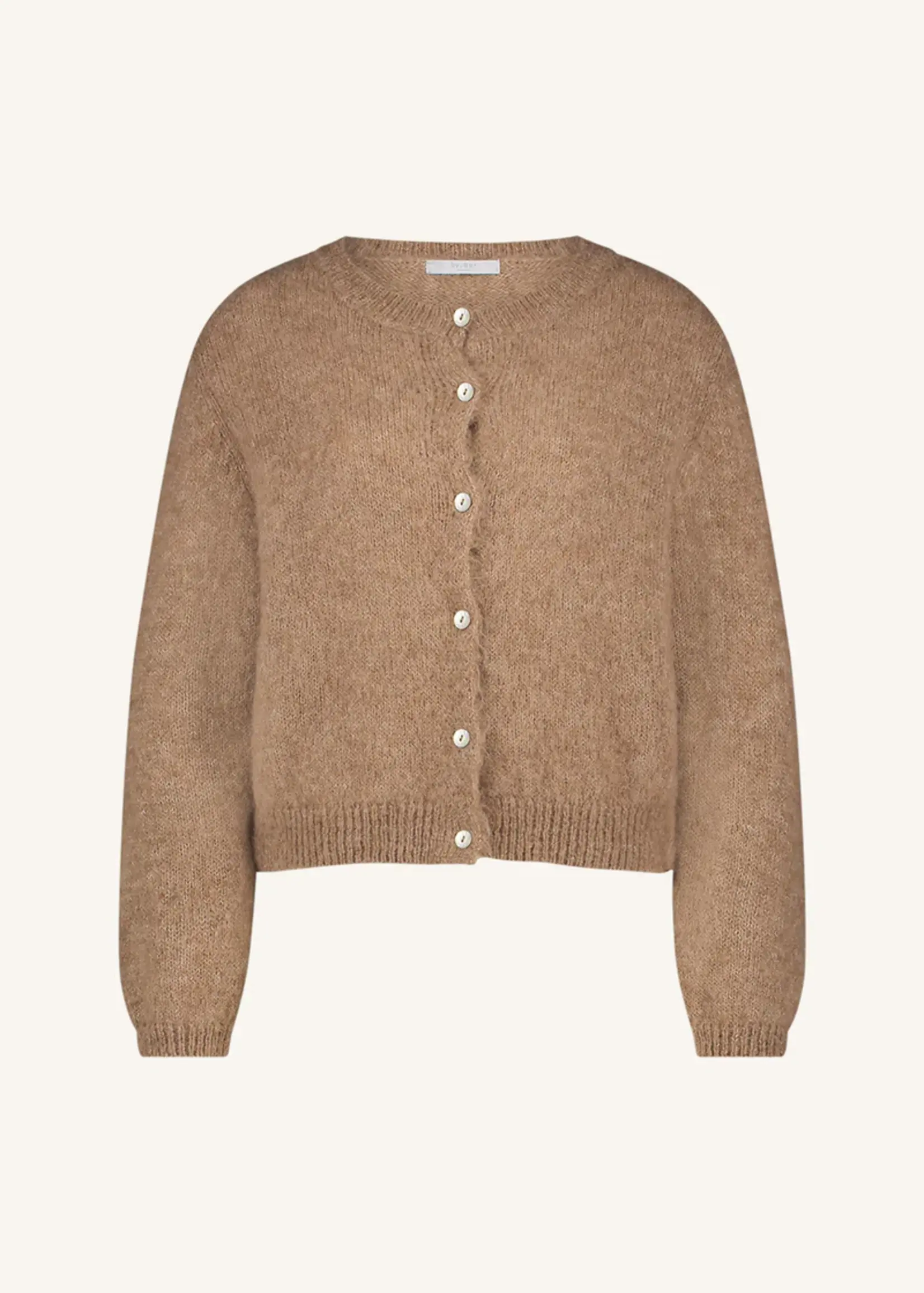 By-Bar Cleo natural cardigan - camel