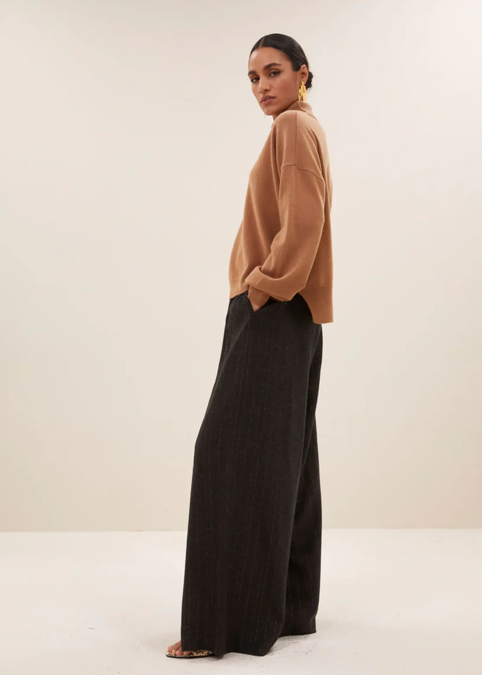 By-Bar Sammie pullover - Camel