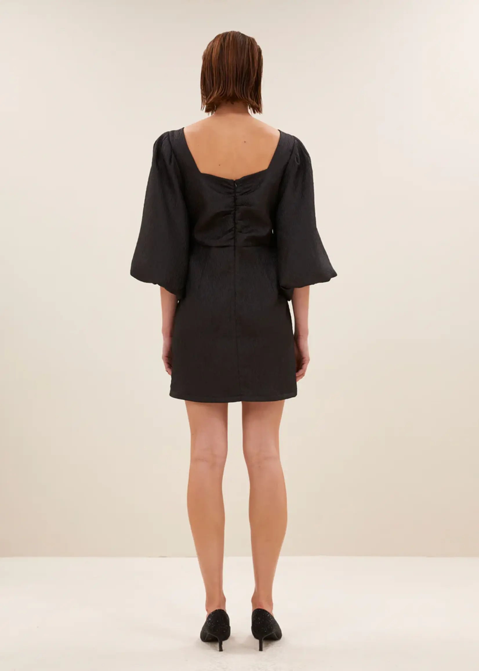 By-Bar Mimi Bubble Dress - Jet Black