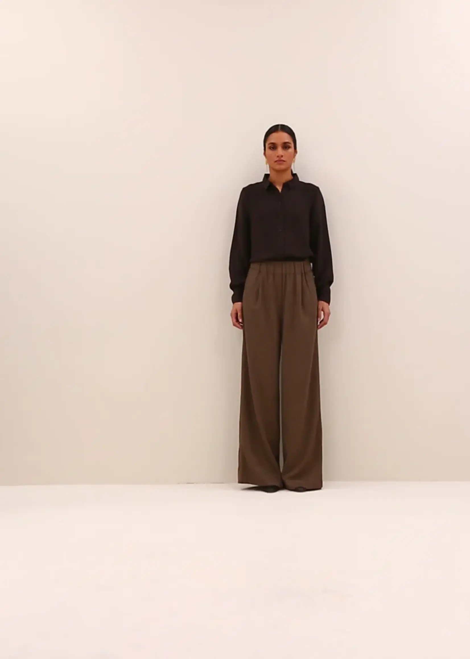 By-Bar Benji Melange Pants - Biscuit Melee