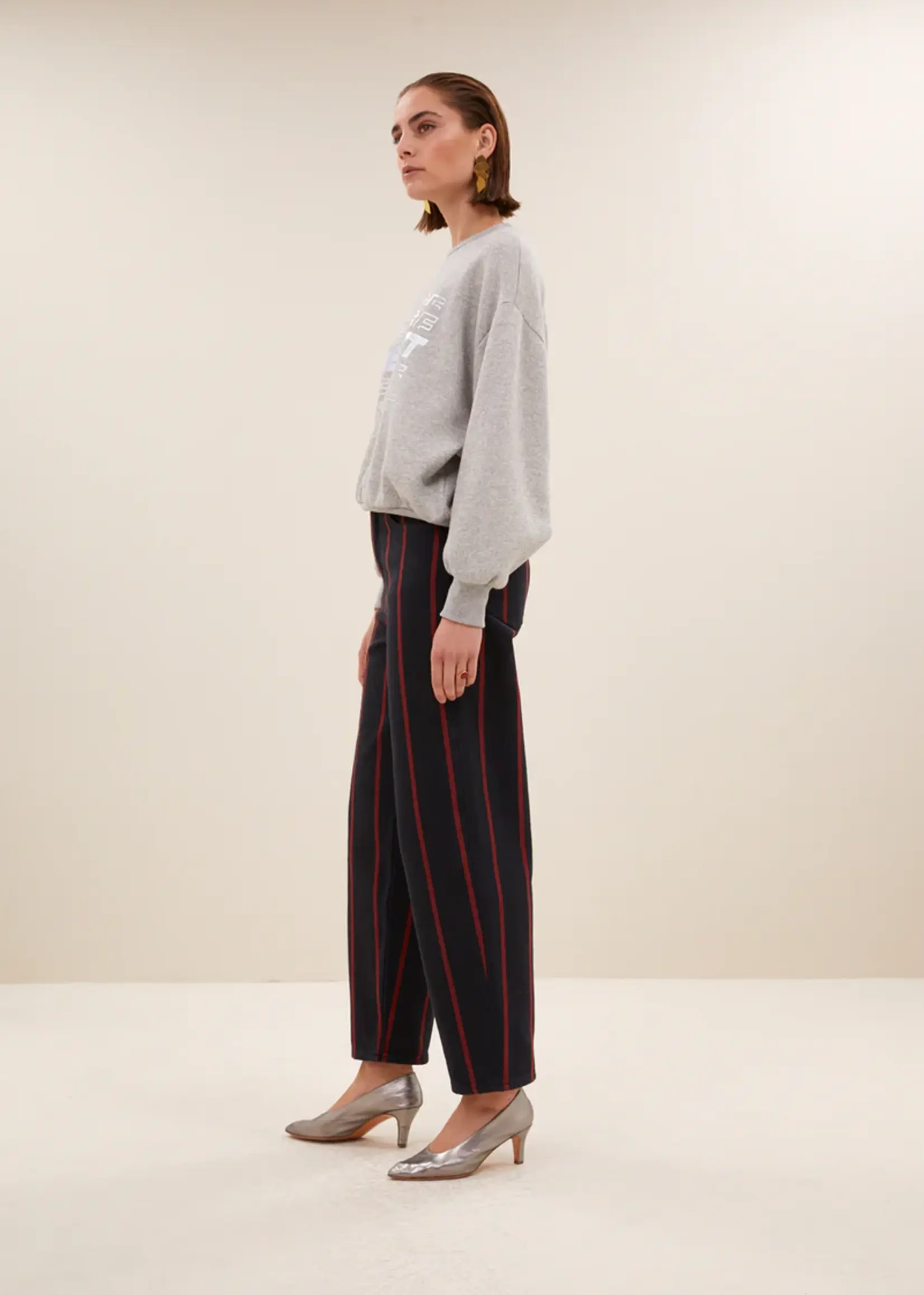 By-Bar Bibi Nights melee Sweater - Grey Melee