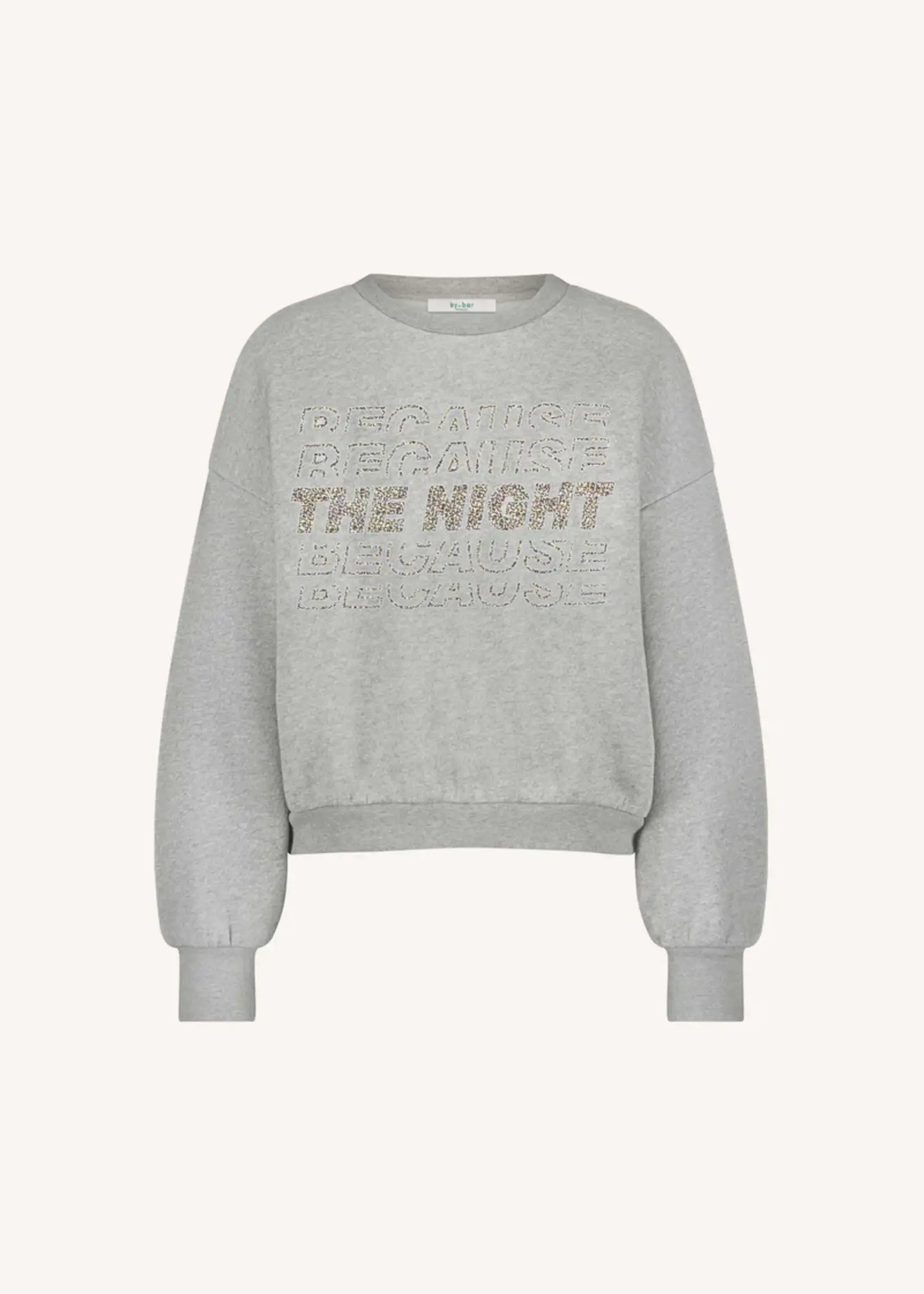 By-Bar Bibi Nights melee Sweater - Grey Melee