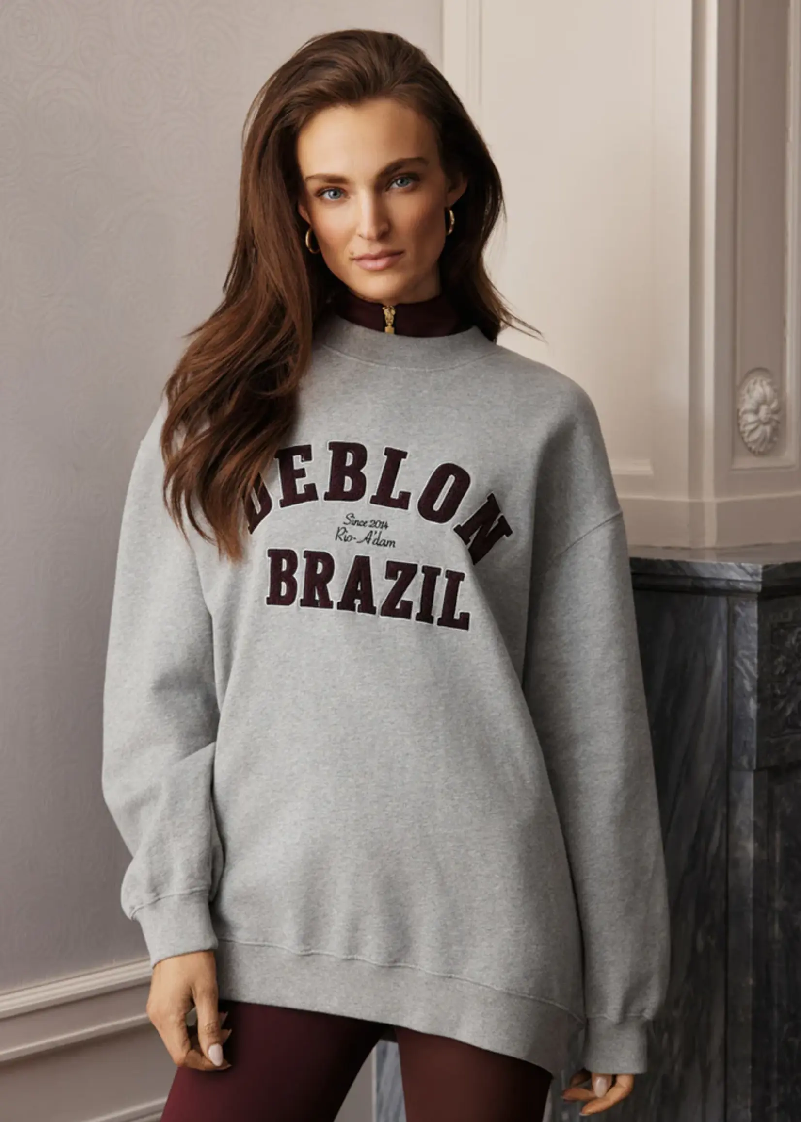 Deblon Sports Malou Sweater - Grey Melange