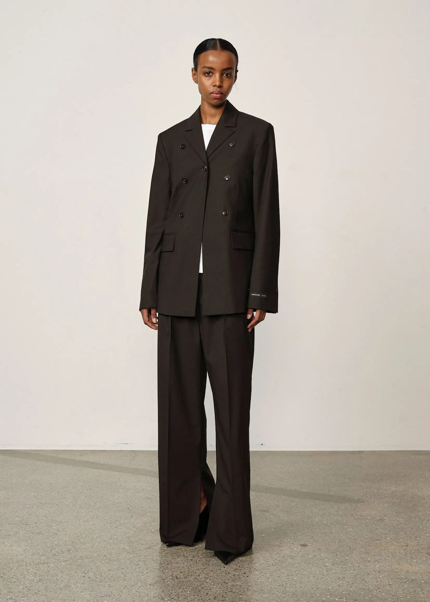 Birgitte Herskind Doodle Fitted Blazer - Coffee Bean