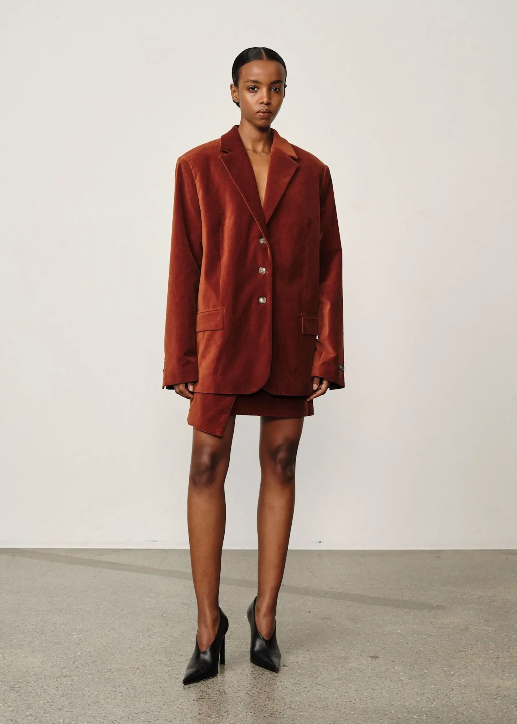 Birgitte Herskind Garcia Oversized Blazer - Burned Abricot