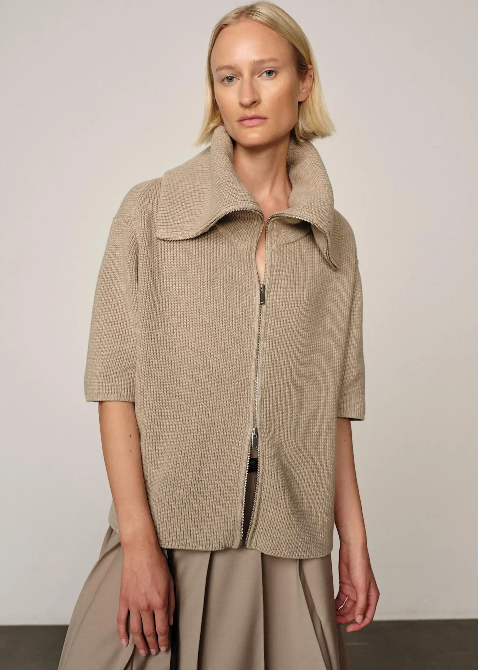 Birgitte Herskind Adanne Knit Cardigan - Croissant