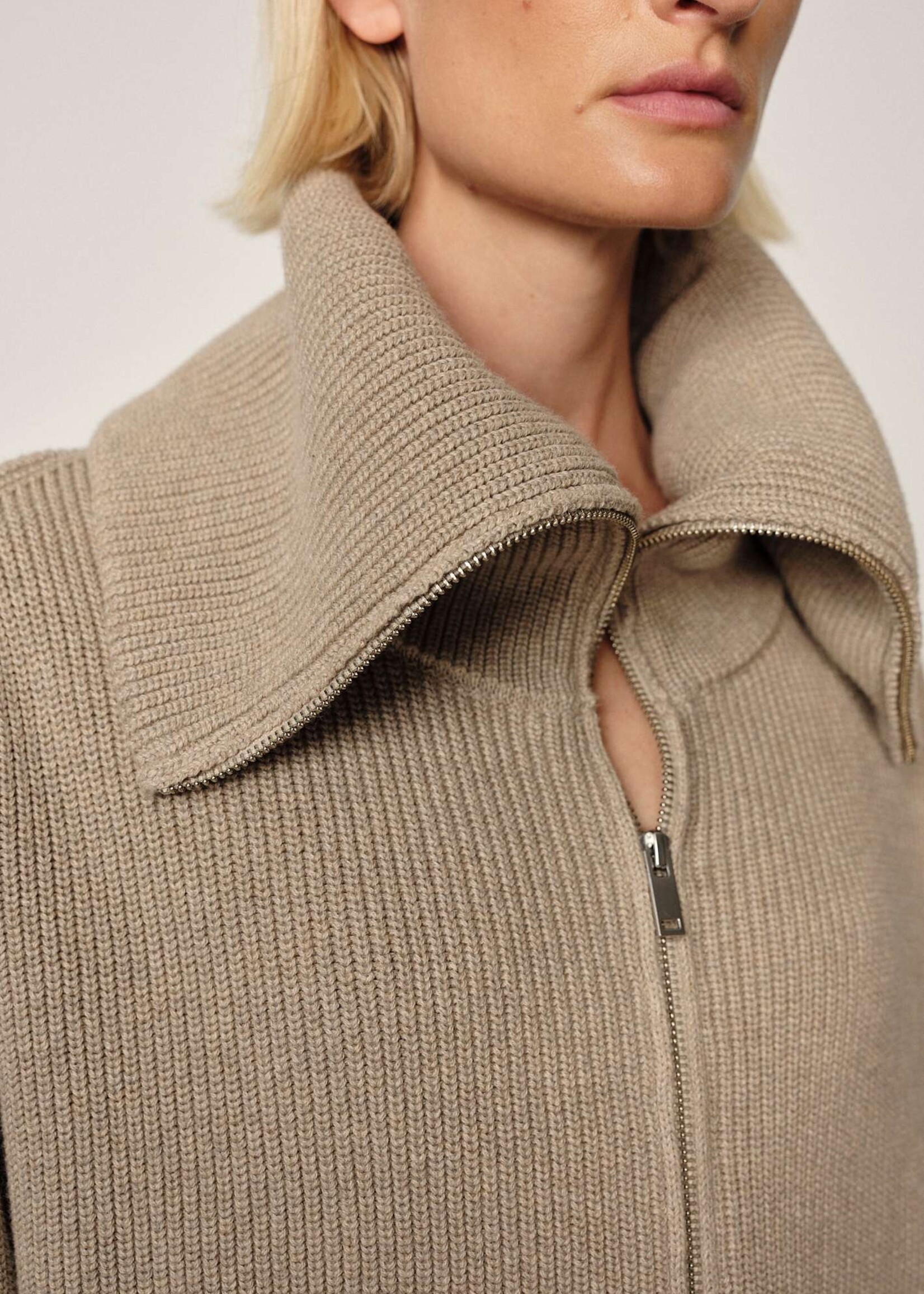 Birgitte Herskind Adanne Knit Cardigan - Croissant