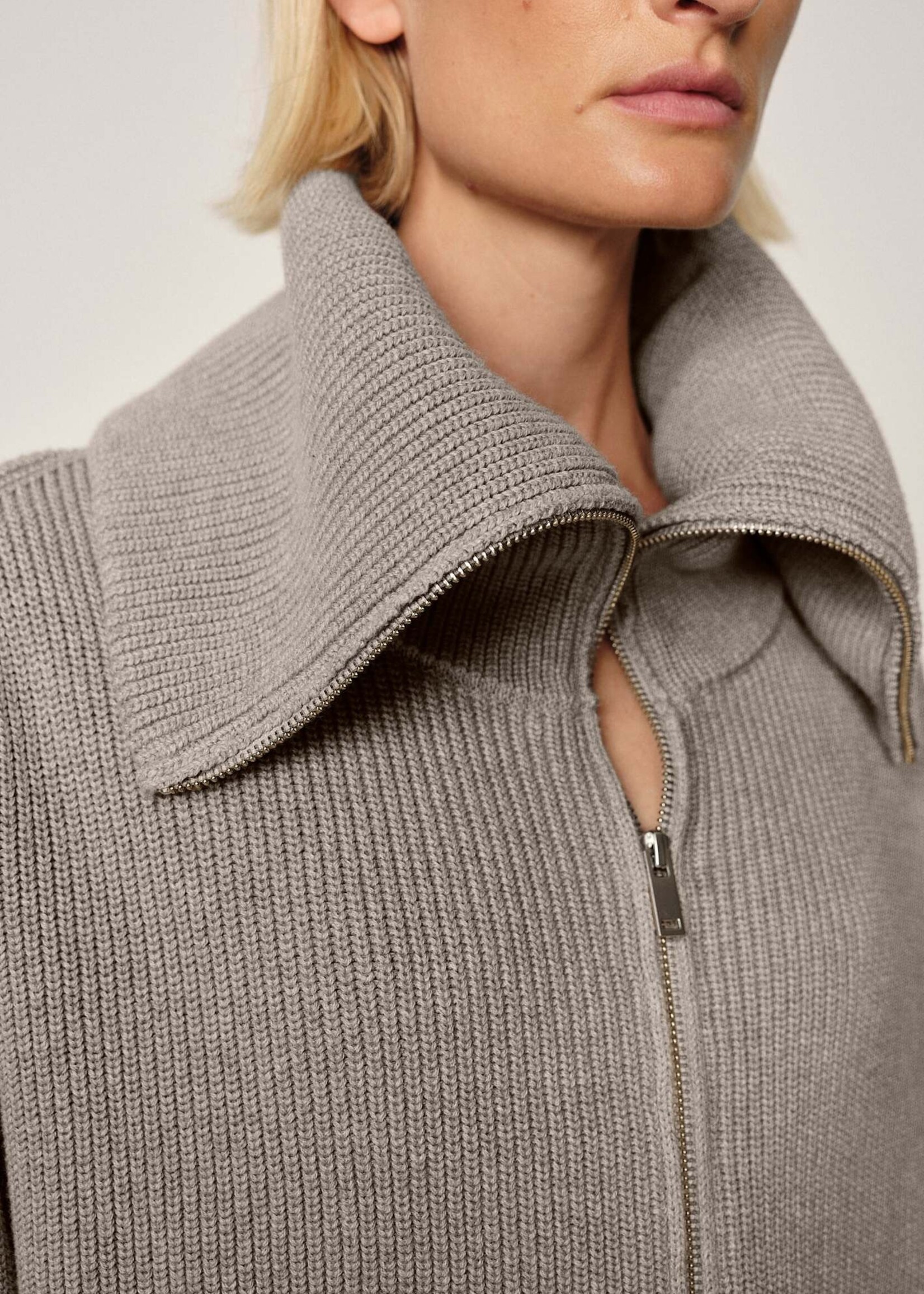 Birgitte Herskind Adanne Knit Cardigan - Light Grey