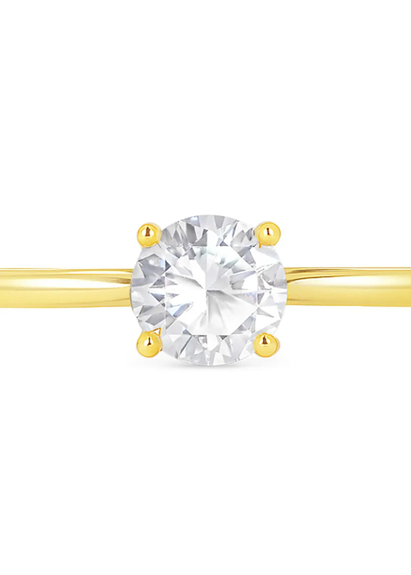 Billion Avenue GAYA Solitaire Ring - Gold Large
