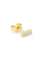 Billion Avenue TINY TRIO IRIS Earstud -  Gold