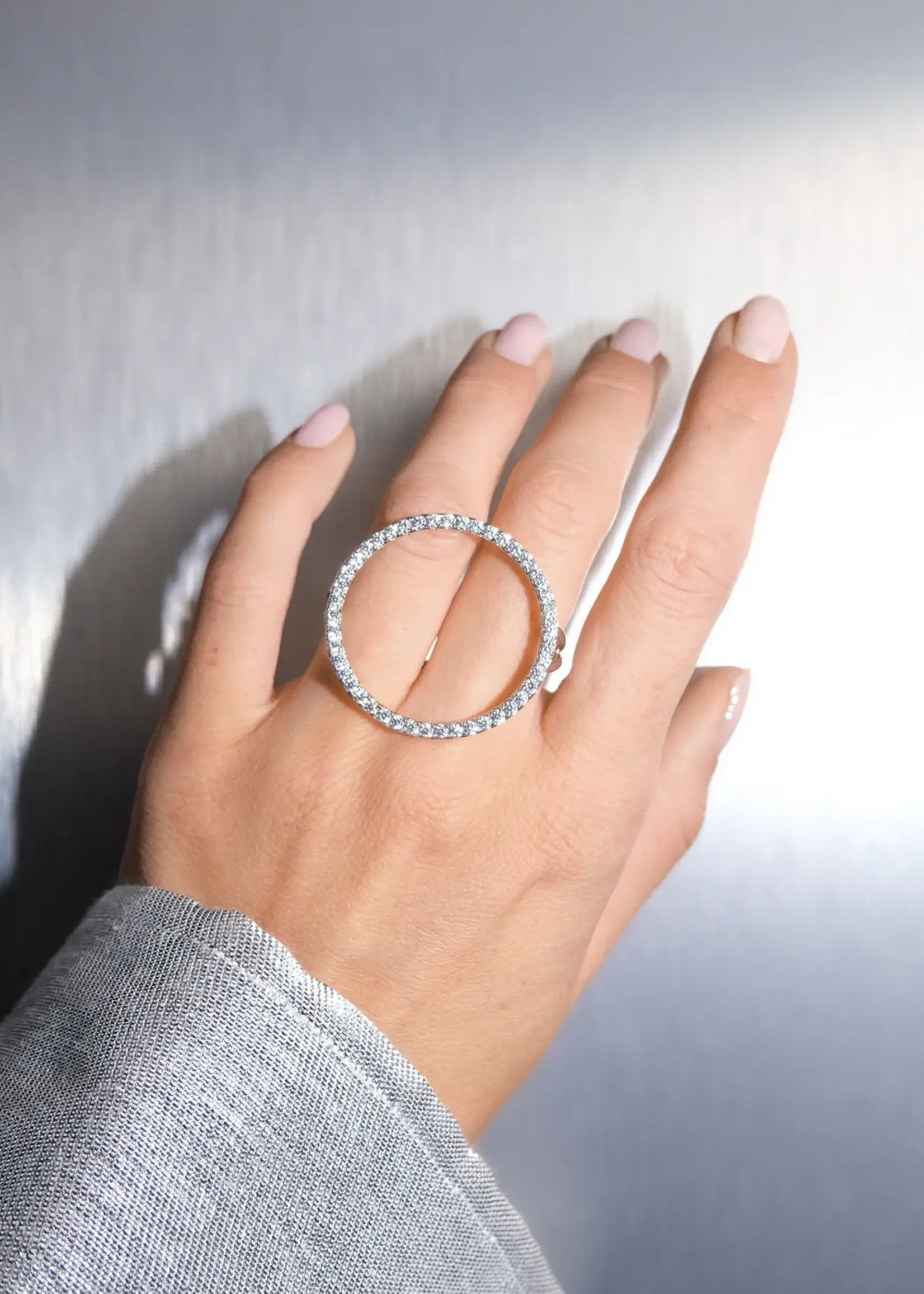 Billion Avenue JOY Diamond Ring - Silver