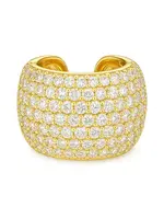 Billion Avenue ARA Diamond Earcuff - Gold