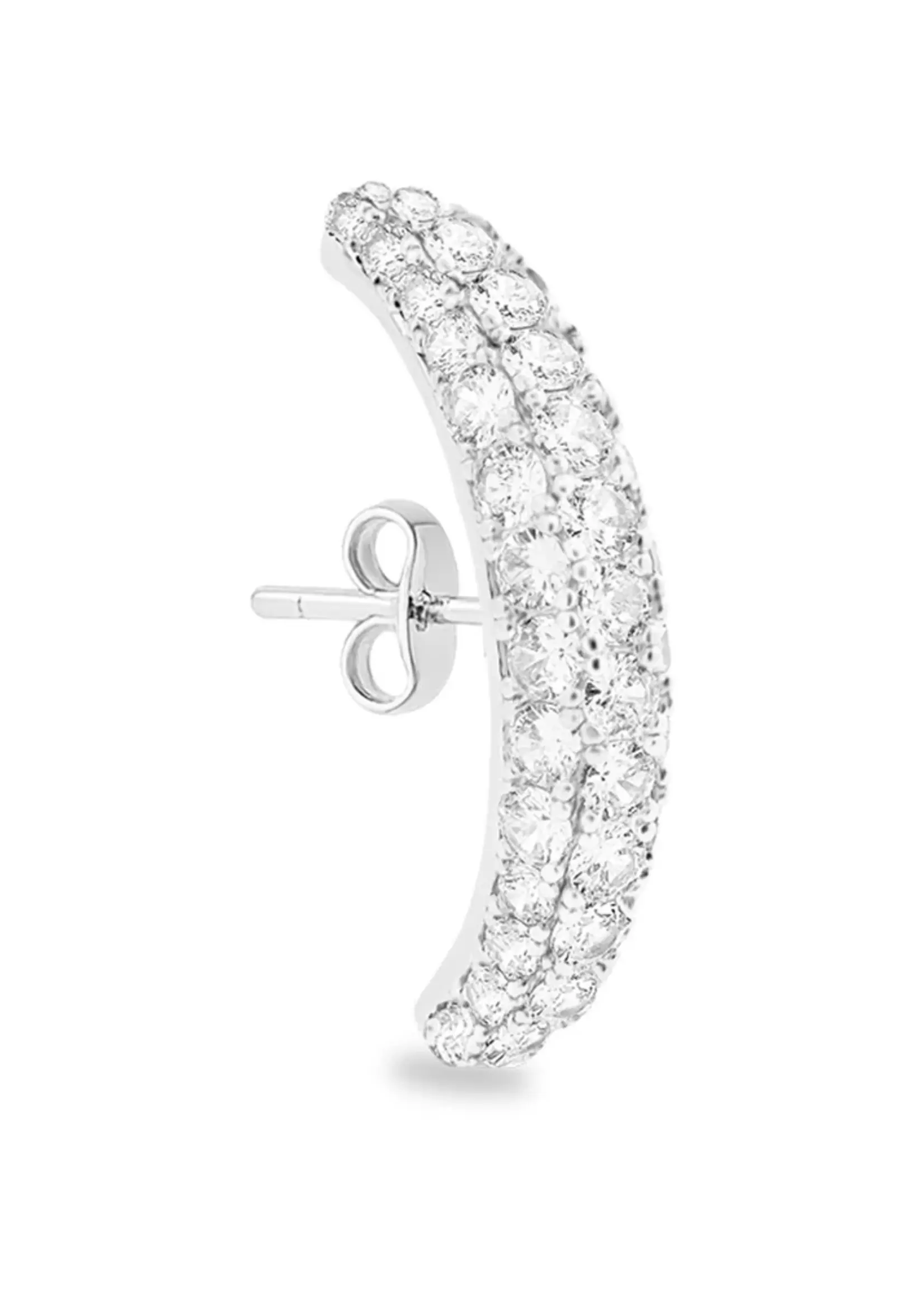Billion Avenue VIF Diamond Earstud - Silver