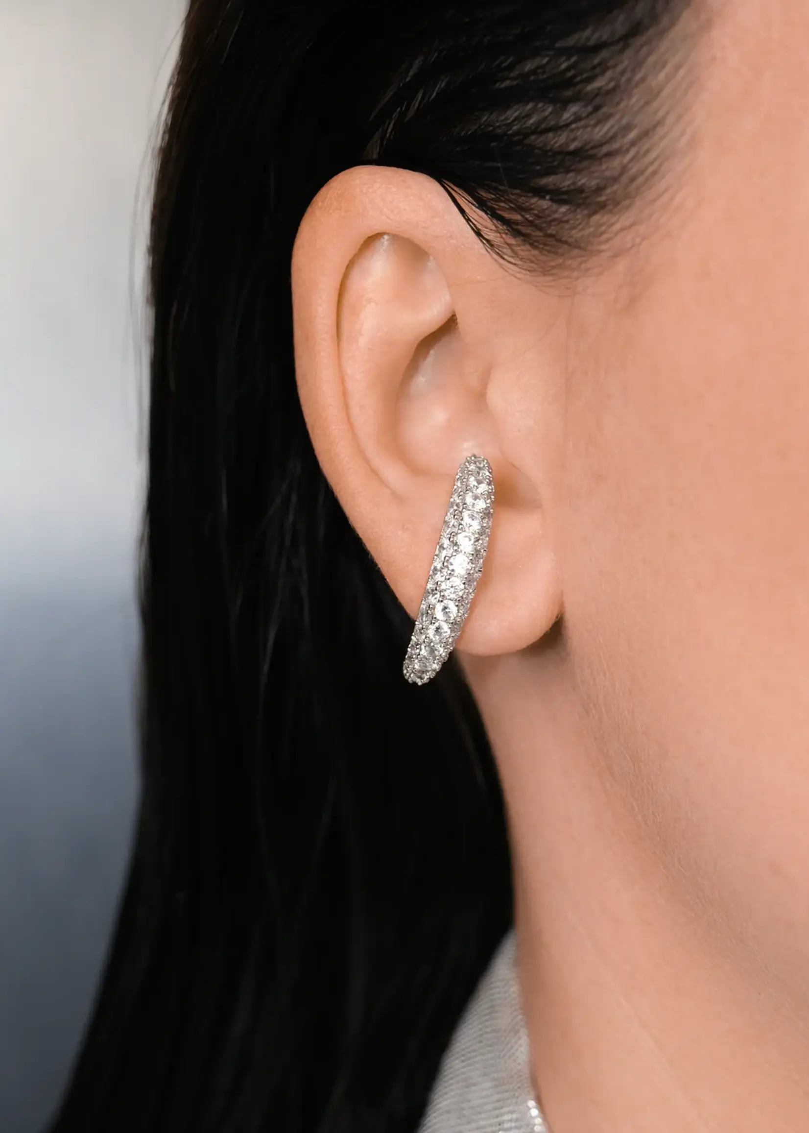 Billion Avenue VIF Diamond Earstud - Silver
