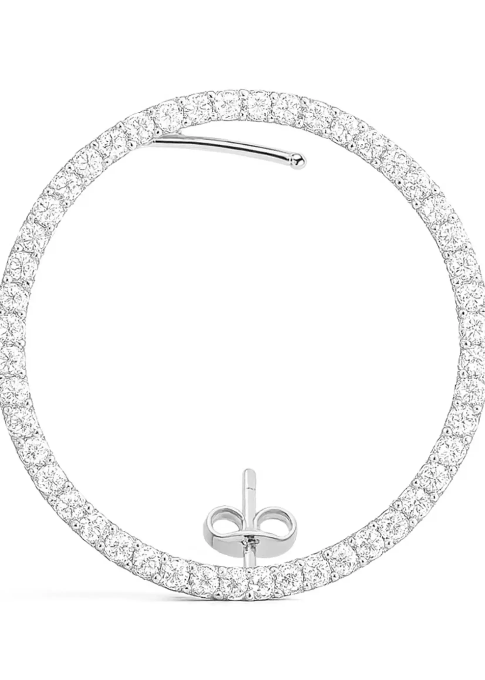 Billion Avenue KAY Diamond Earstud - Silver