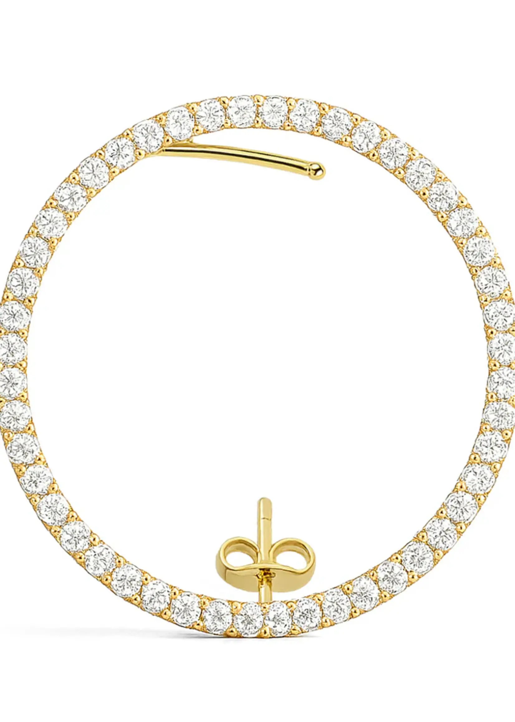Billion Avenue KAY Diamond Earstud -Gold