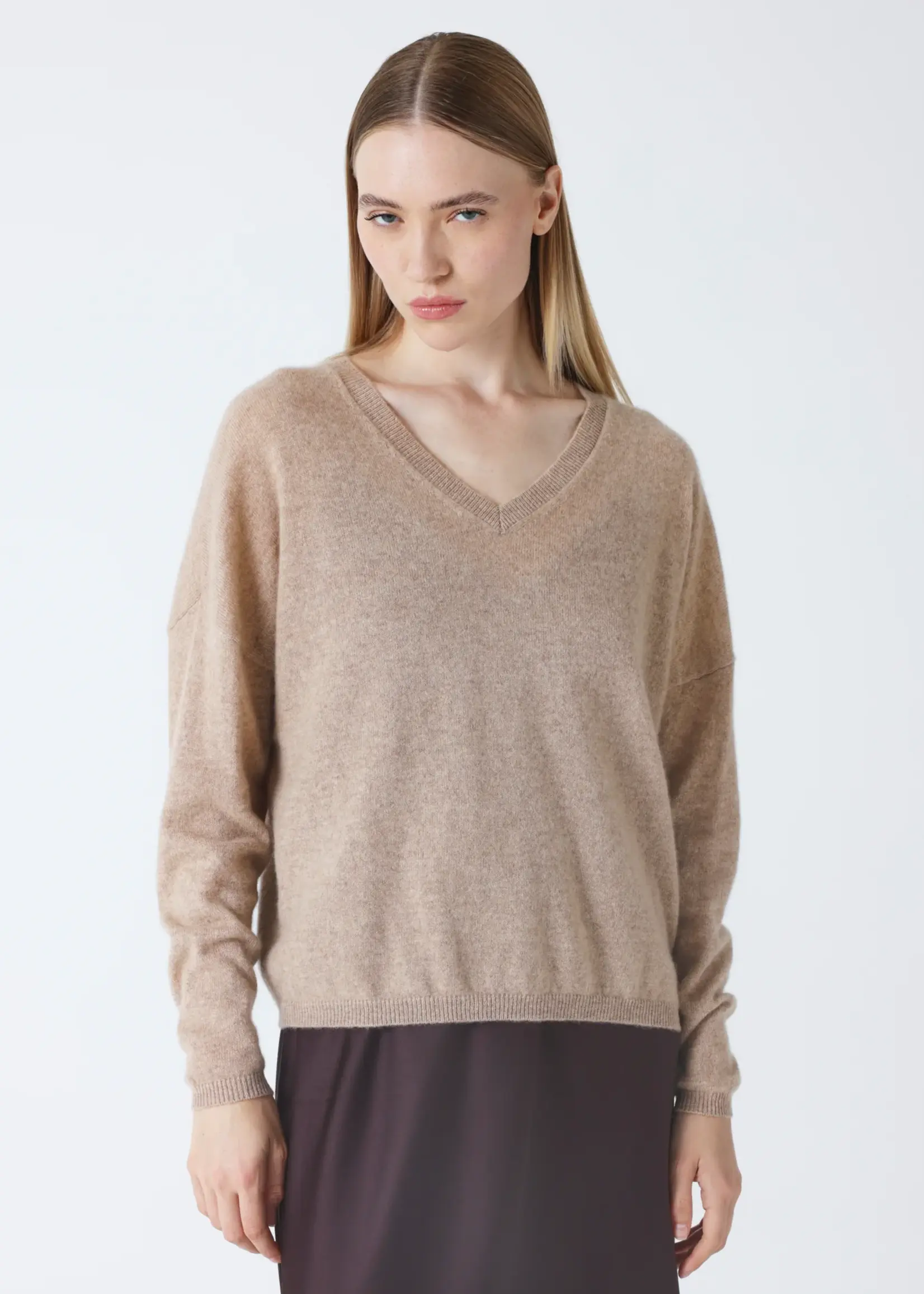 Absolut Cashmere Alicia Pull - Chestnut