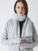Absolut Cashmere Infinity Scarf - Light Grey