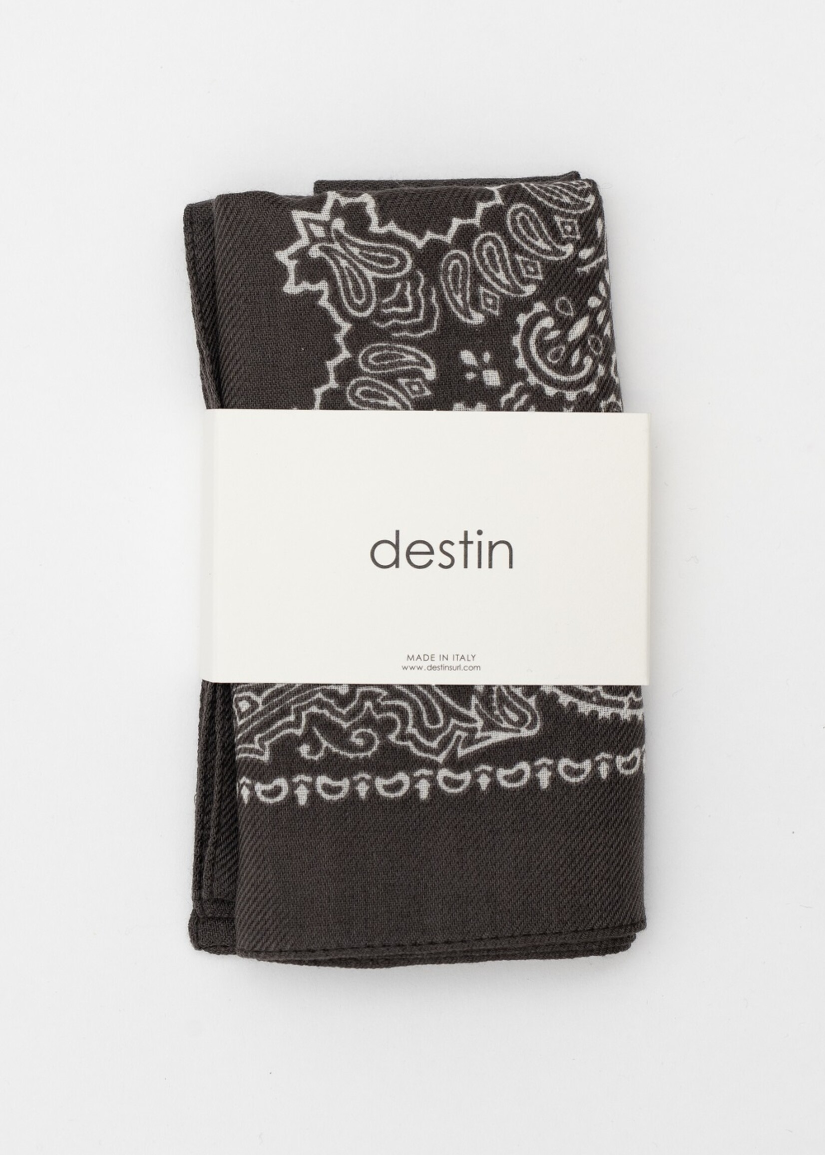 Destin JUDY MINI 55x55 cm Bandana col. Black