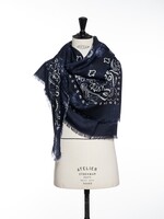 Destin JIL QUADRA 140x140 cm Dis Diagonal  col. Navy