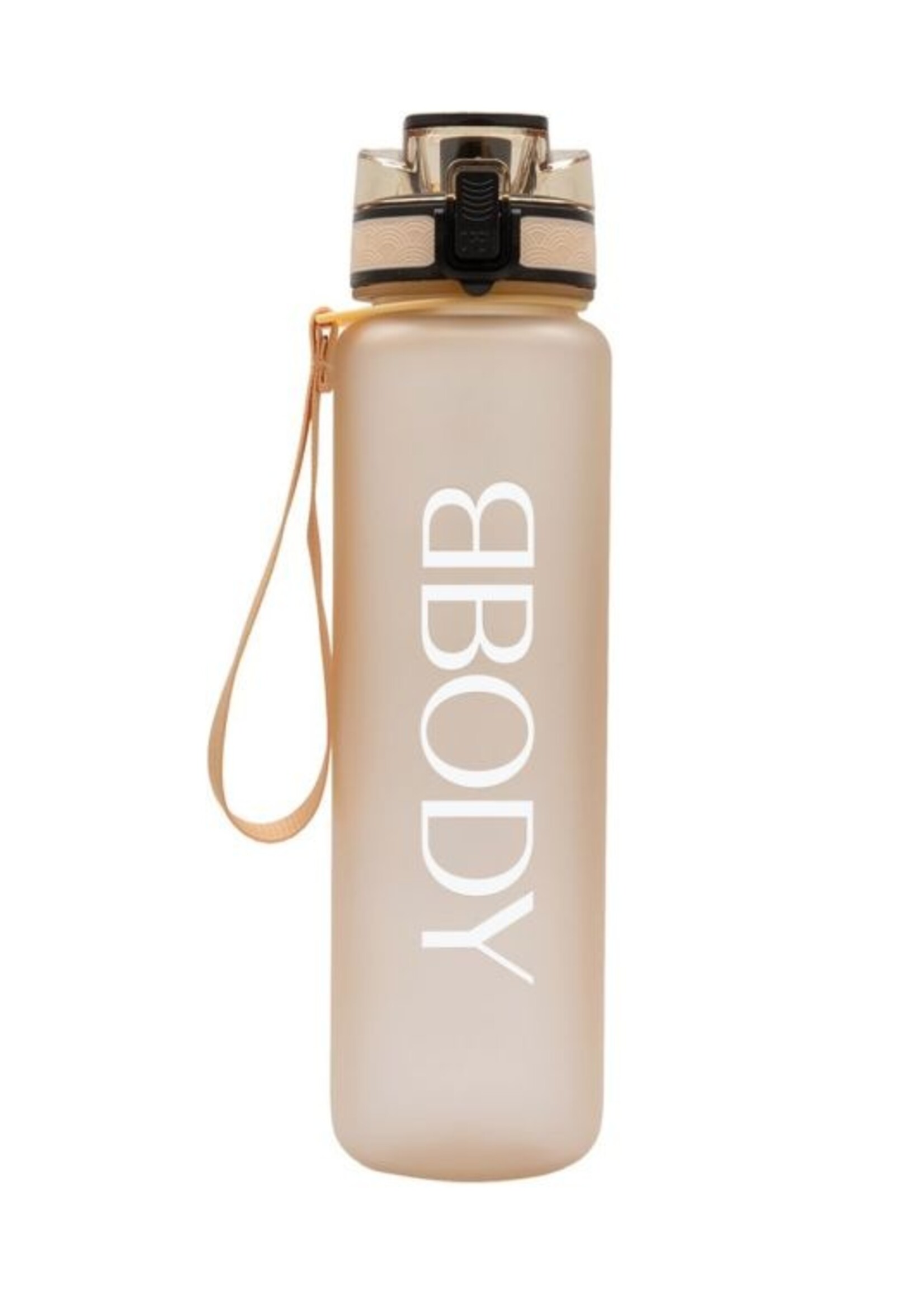 BBody Motivational Bottle 1L - Beige