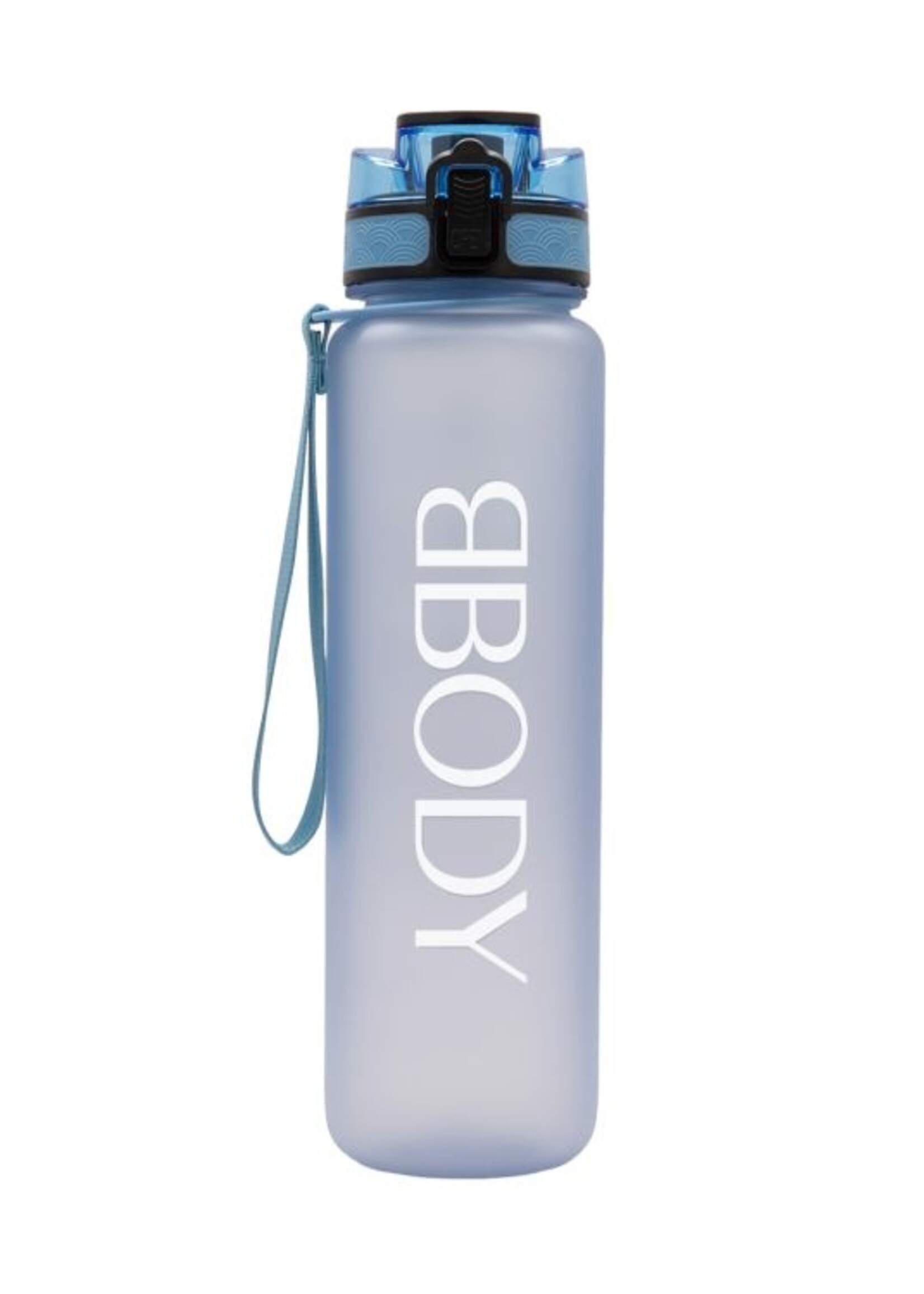 BBody Motivational Bottle 1L - light Blue