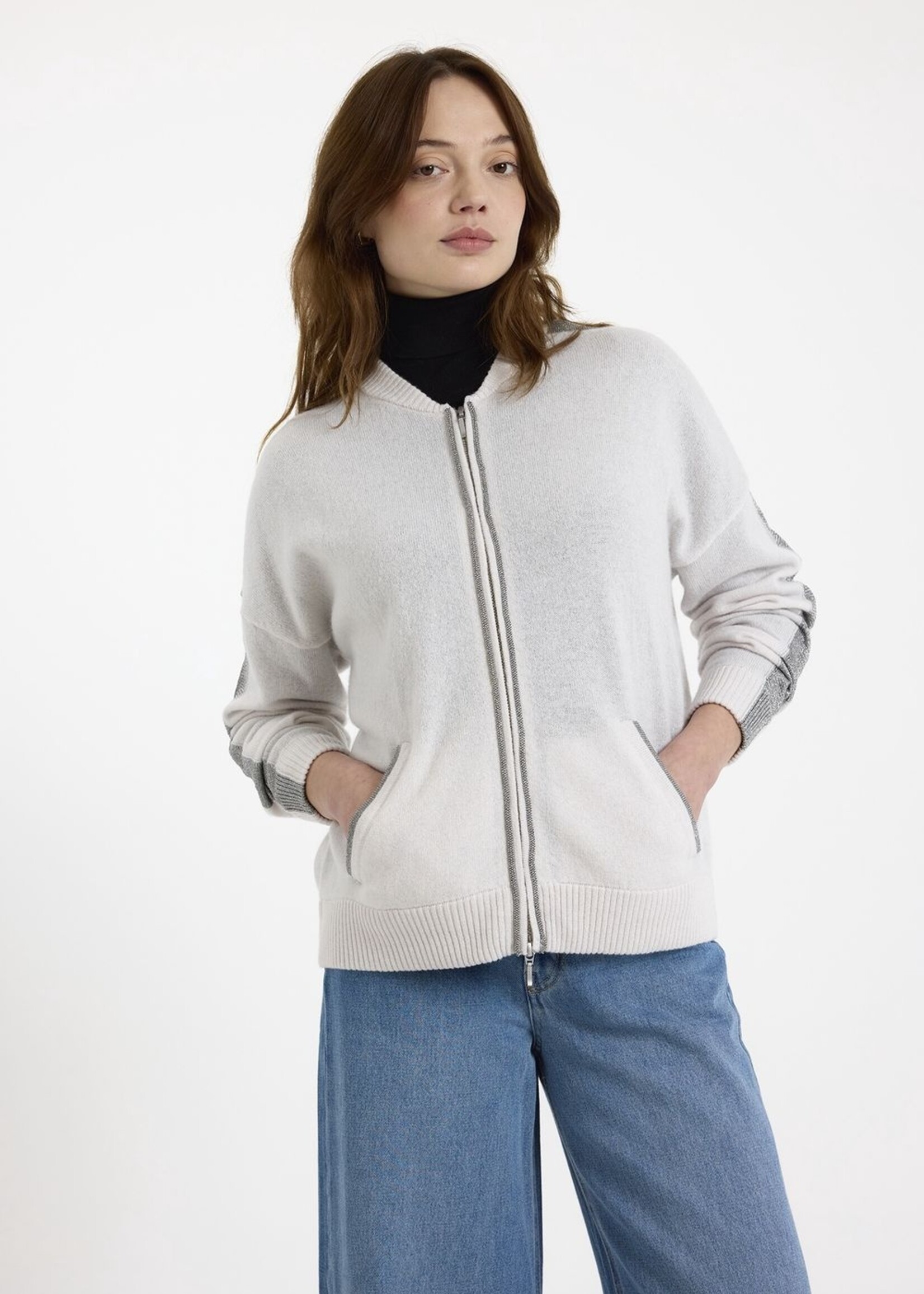 Brodie Luxe Bomber- Ash