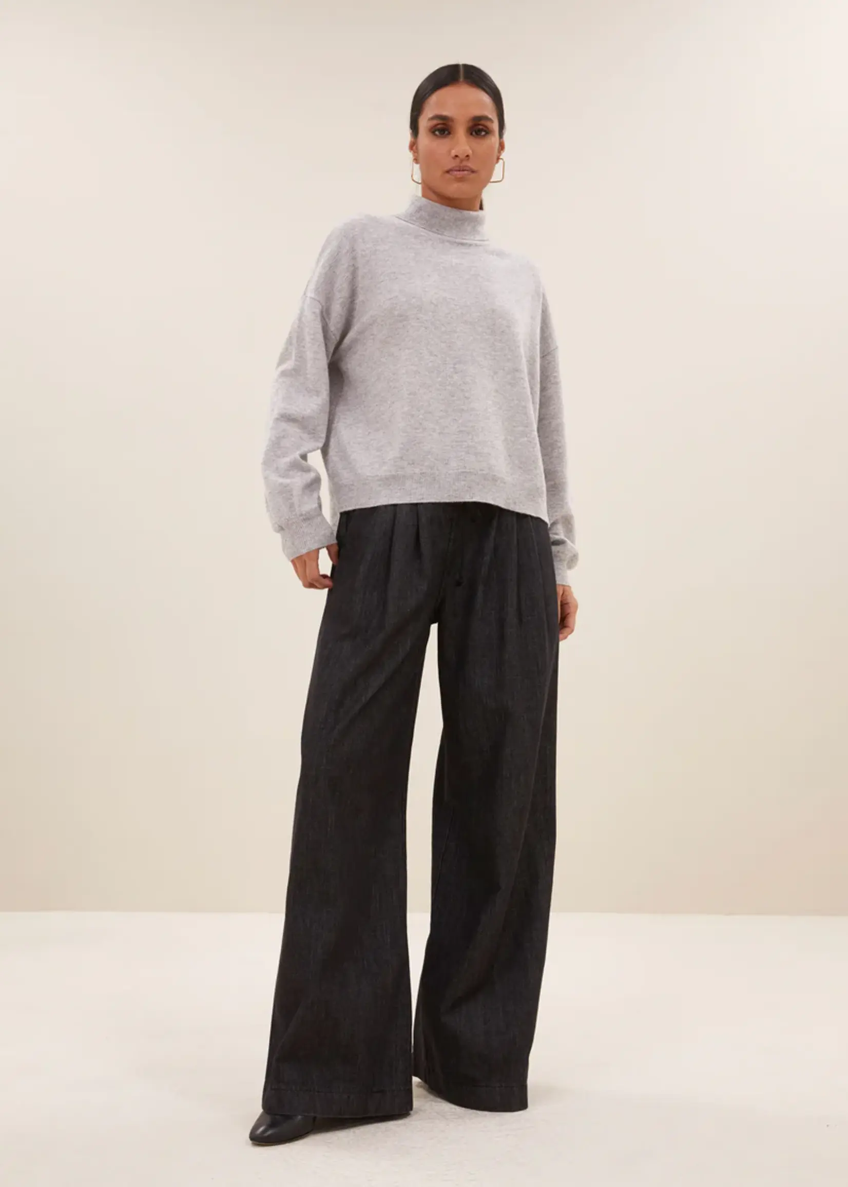 By-Bar Sammie Pullover - Grey Melee