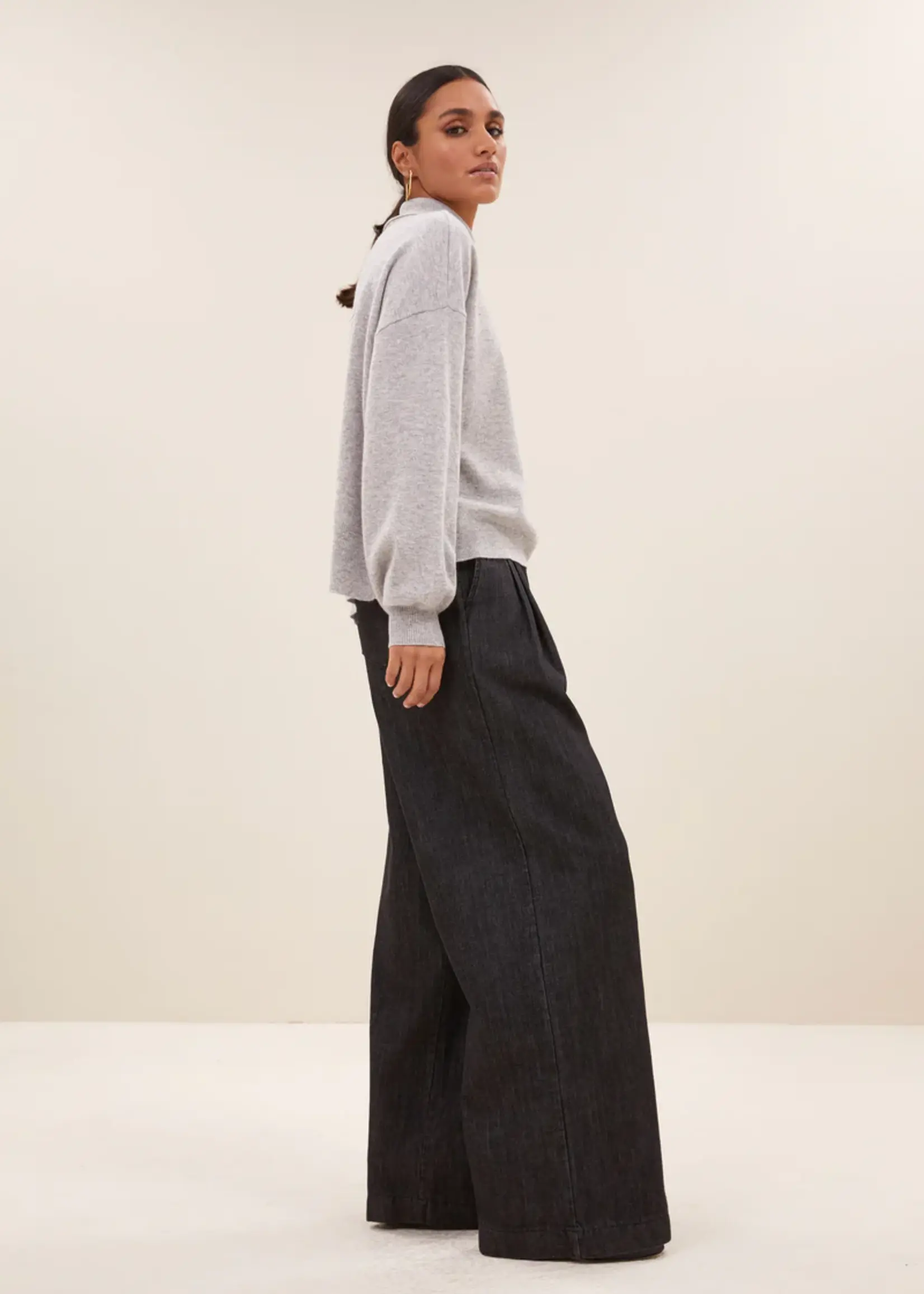 By-Bar Sammie Pullover - Grey Melee