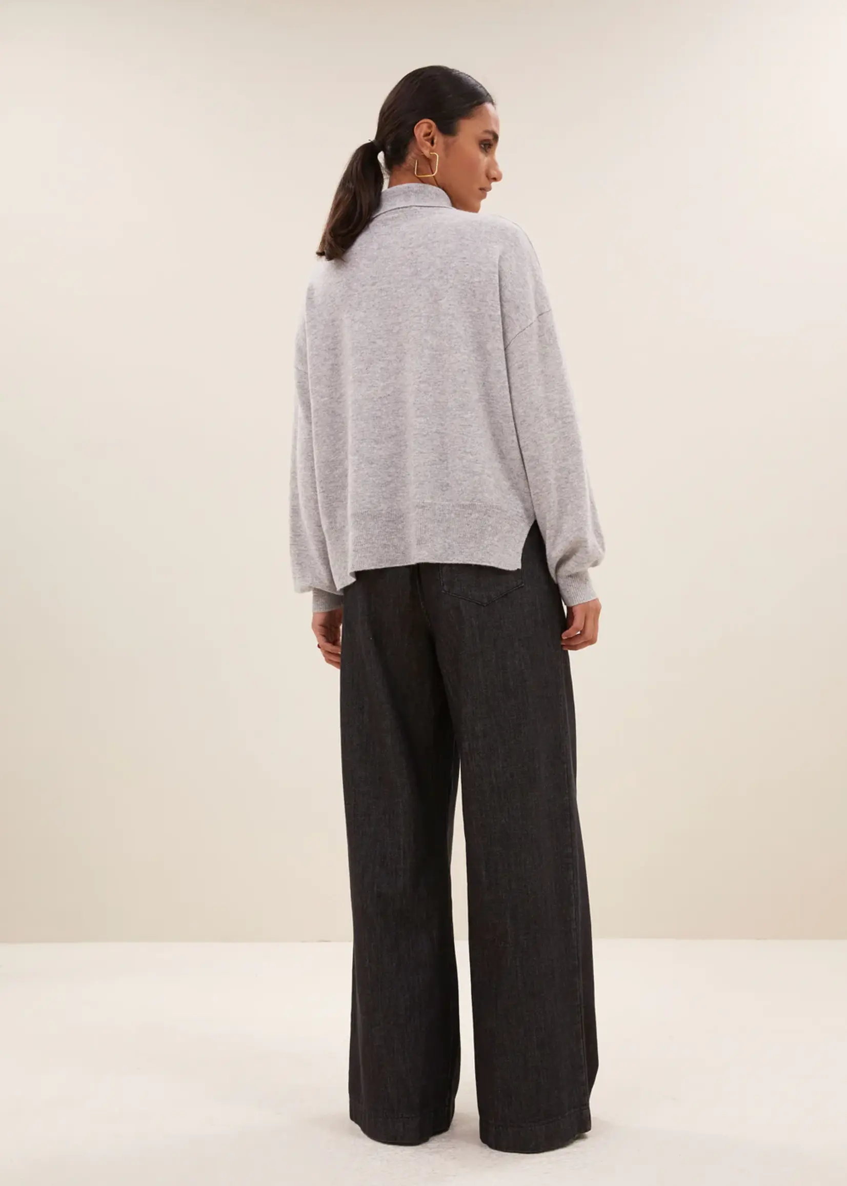 By-Bar Sammie Pullover - Grey Melee