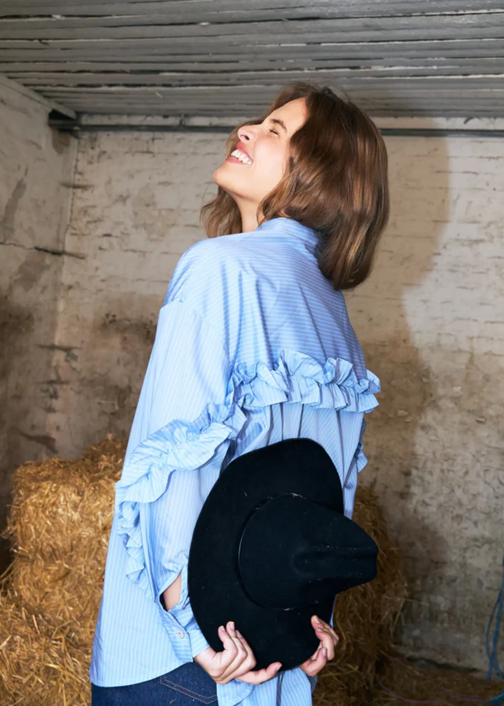 Crass Tulumcras Shirt - Blue Stripe