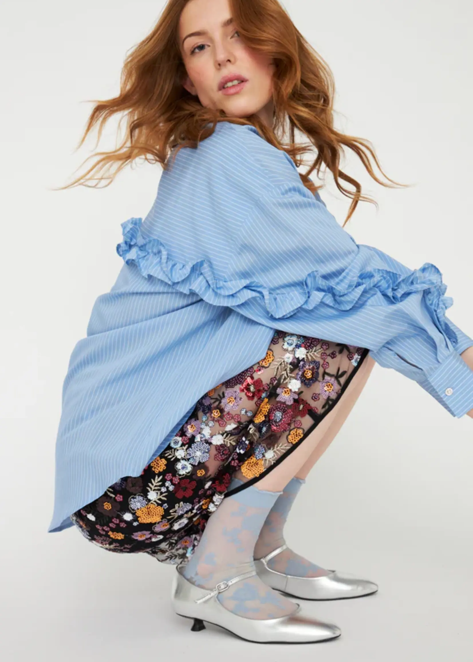 Crass Tulumcras Shirt - Blue Stripe